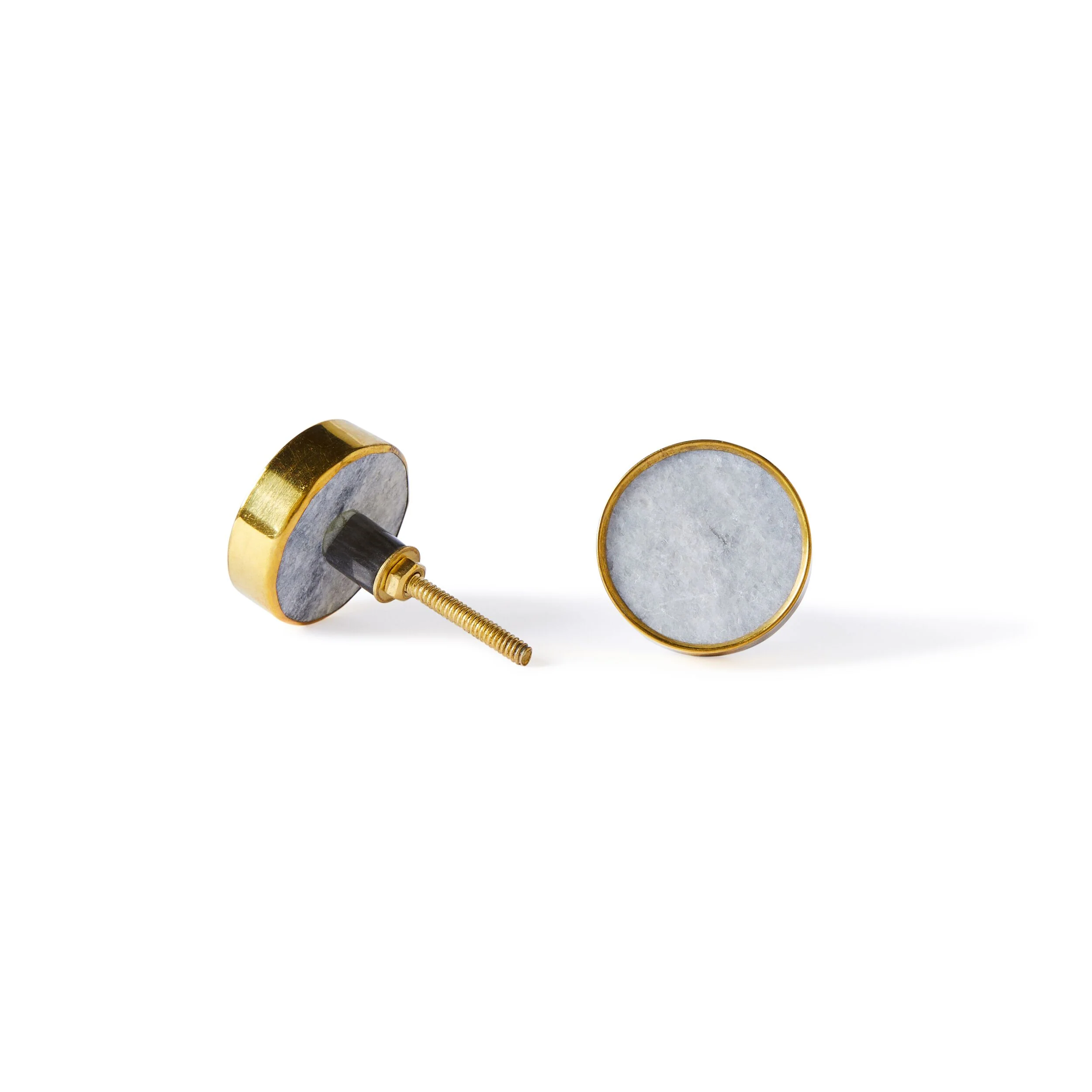 Ara Gold Round Frame Knob 4cm - Image 3