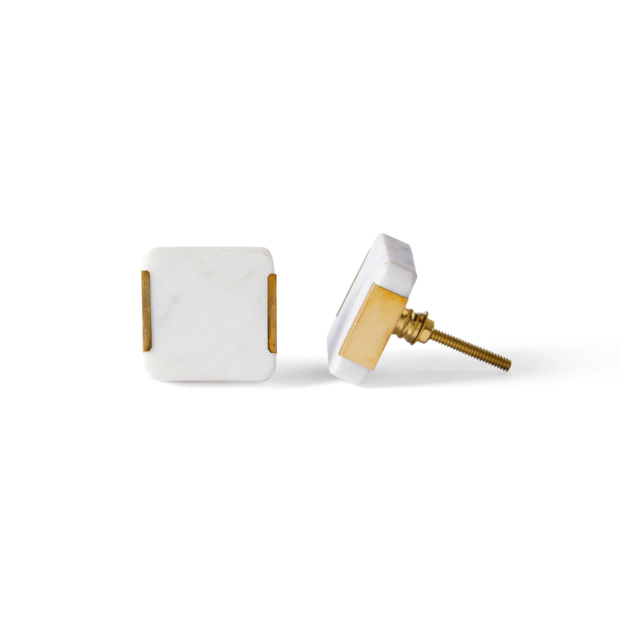 Ara Square Knob with Trim 4.5cm - Image 2