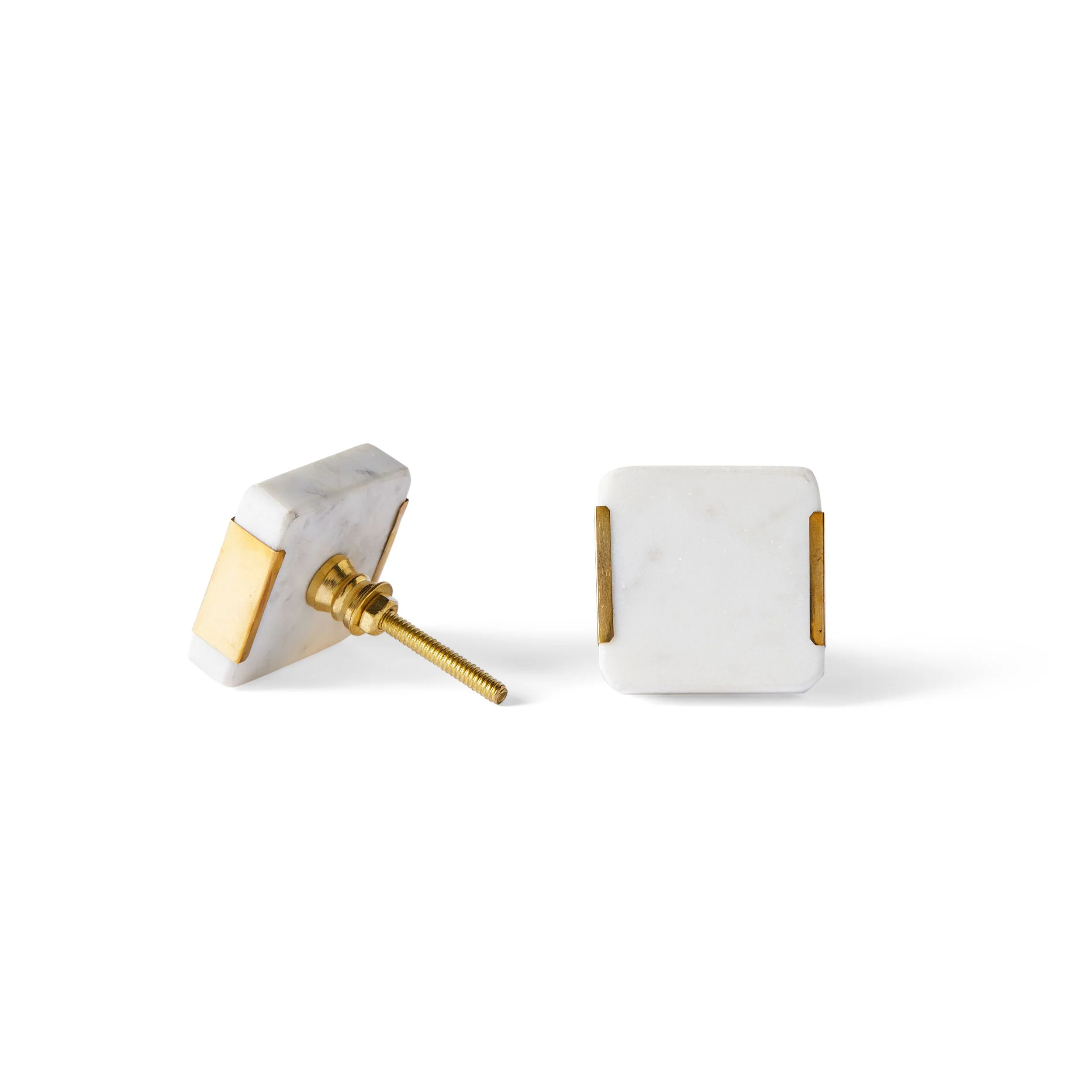 Ara Square Knob with Trim 4.5cm - Image 3