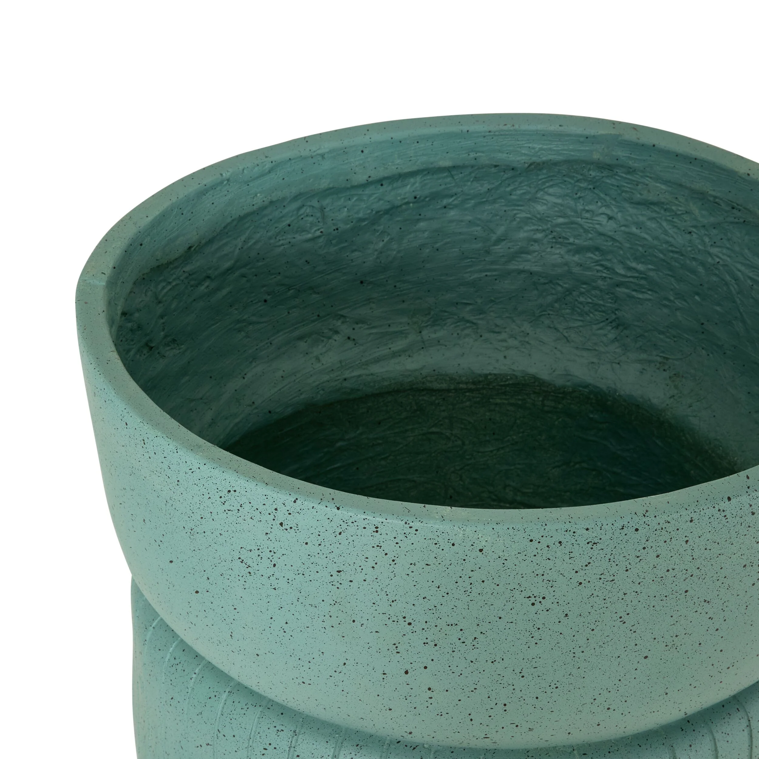 Arc Ribbed Planter Sage 29cm - Image 2