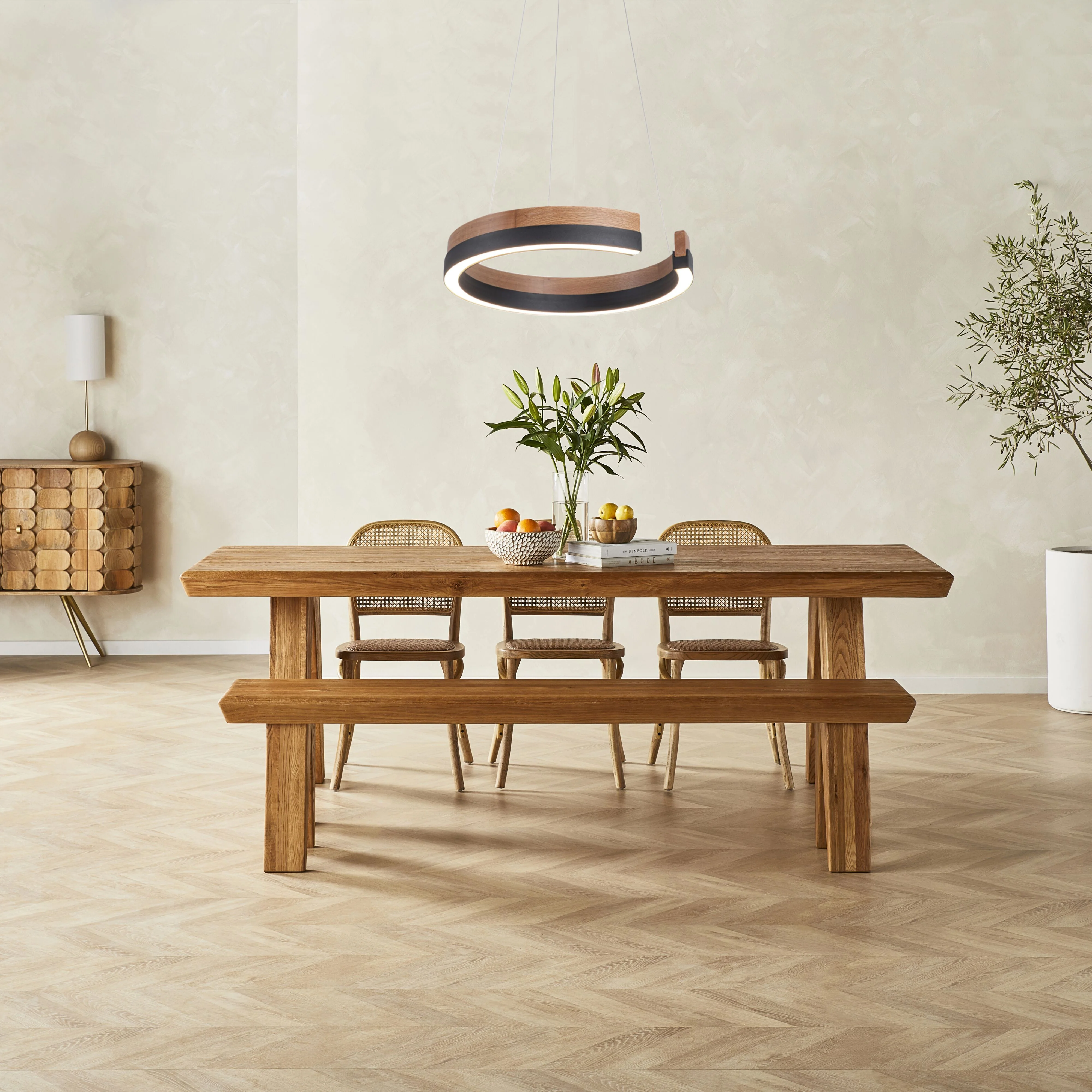 Ari Wooden Pendant 80cm - Image 6