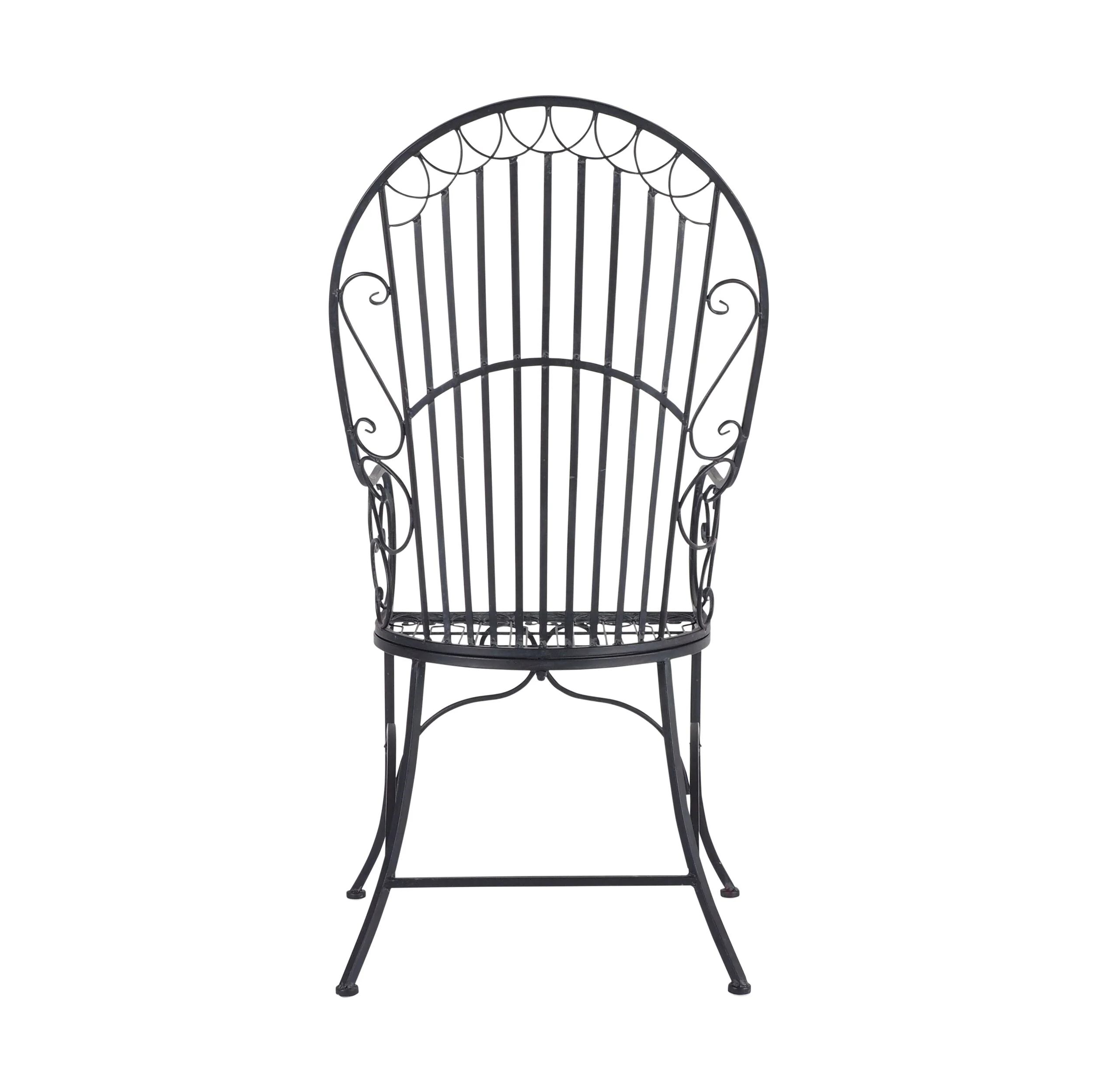 Arles Garden Chair Black - Image 4