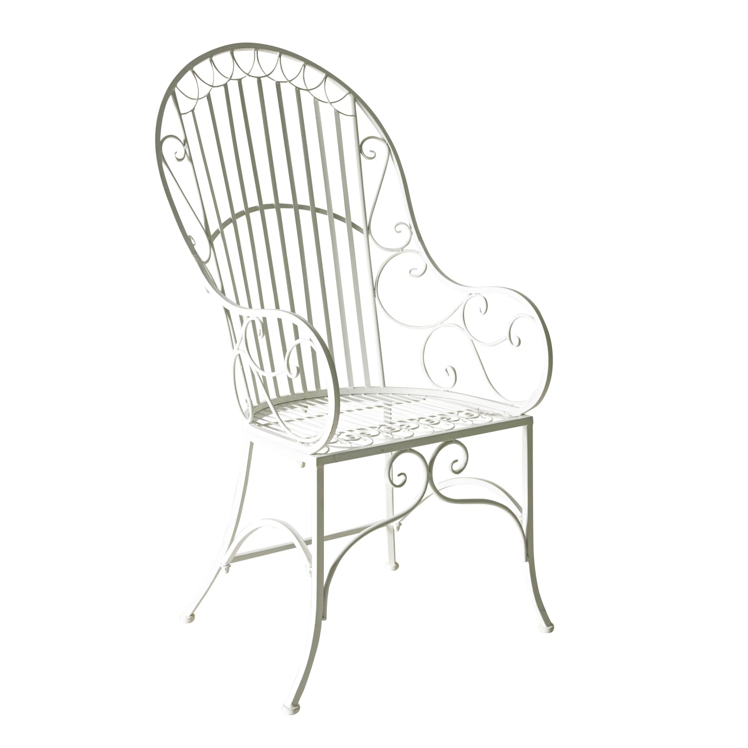 Arles Garden Chair White - Image 3