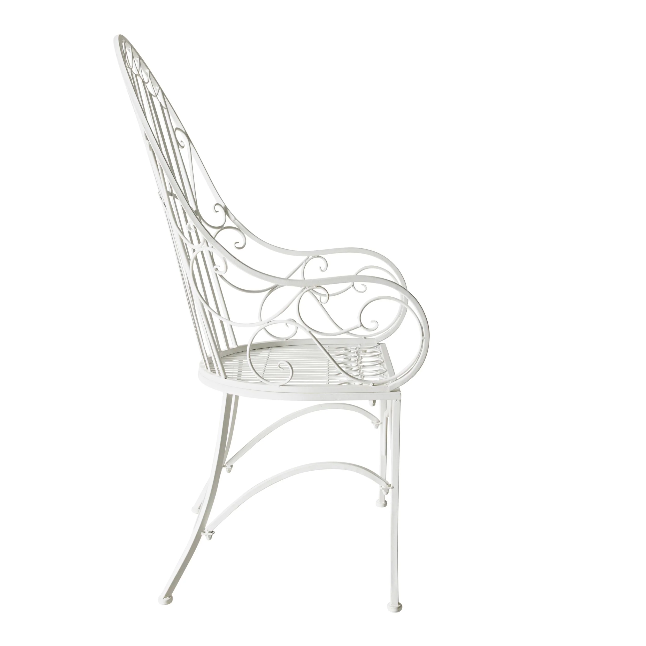 Arles Garden Chair White - Image 4