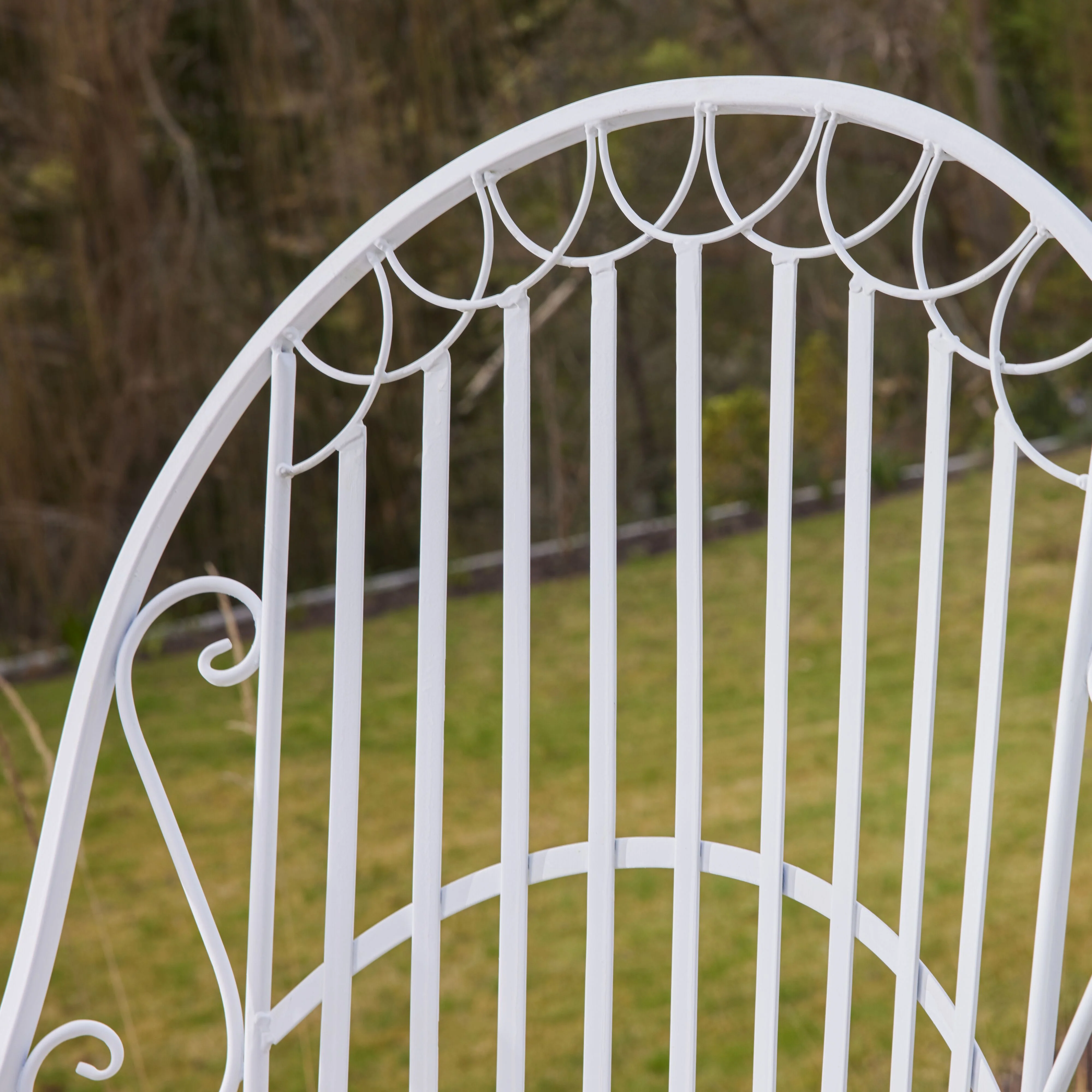Arles Garden Chair White - Image 8