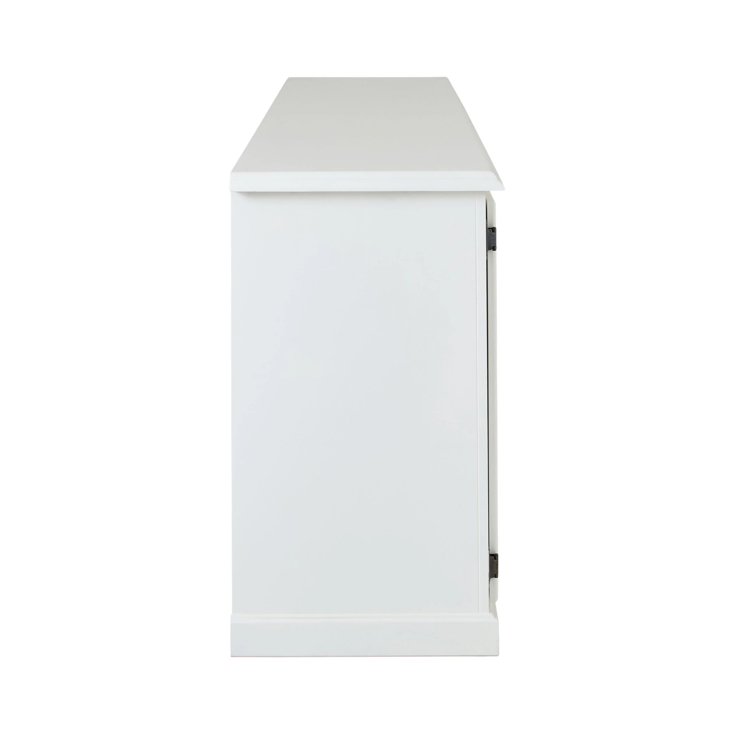 Armand 4 Door Book Cabinet 240 x 83cm White - Image 4