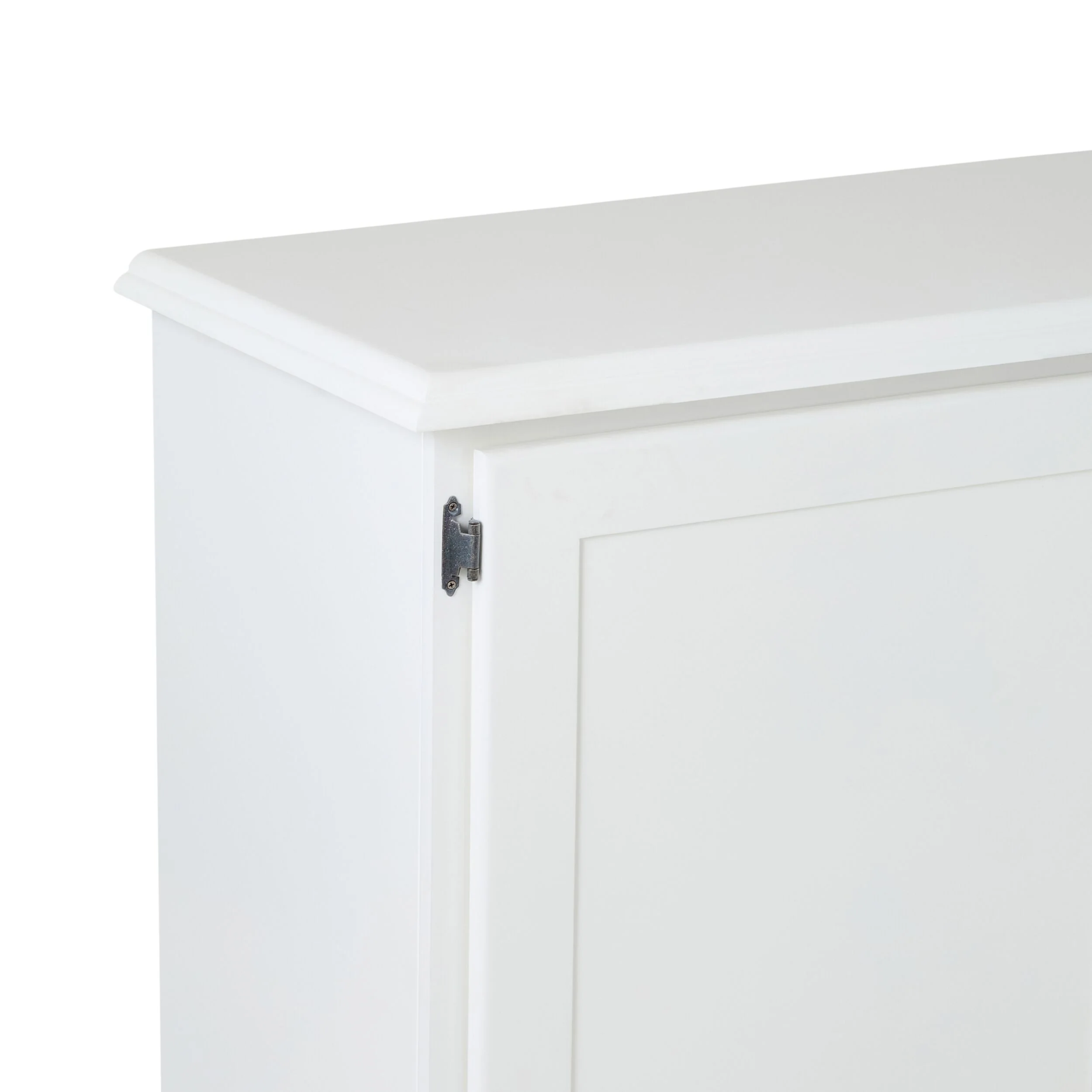 Armand 4 Door Book Cabinet 240 x 83cm White - Image 6