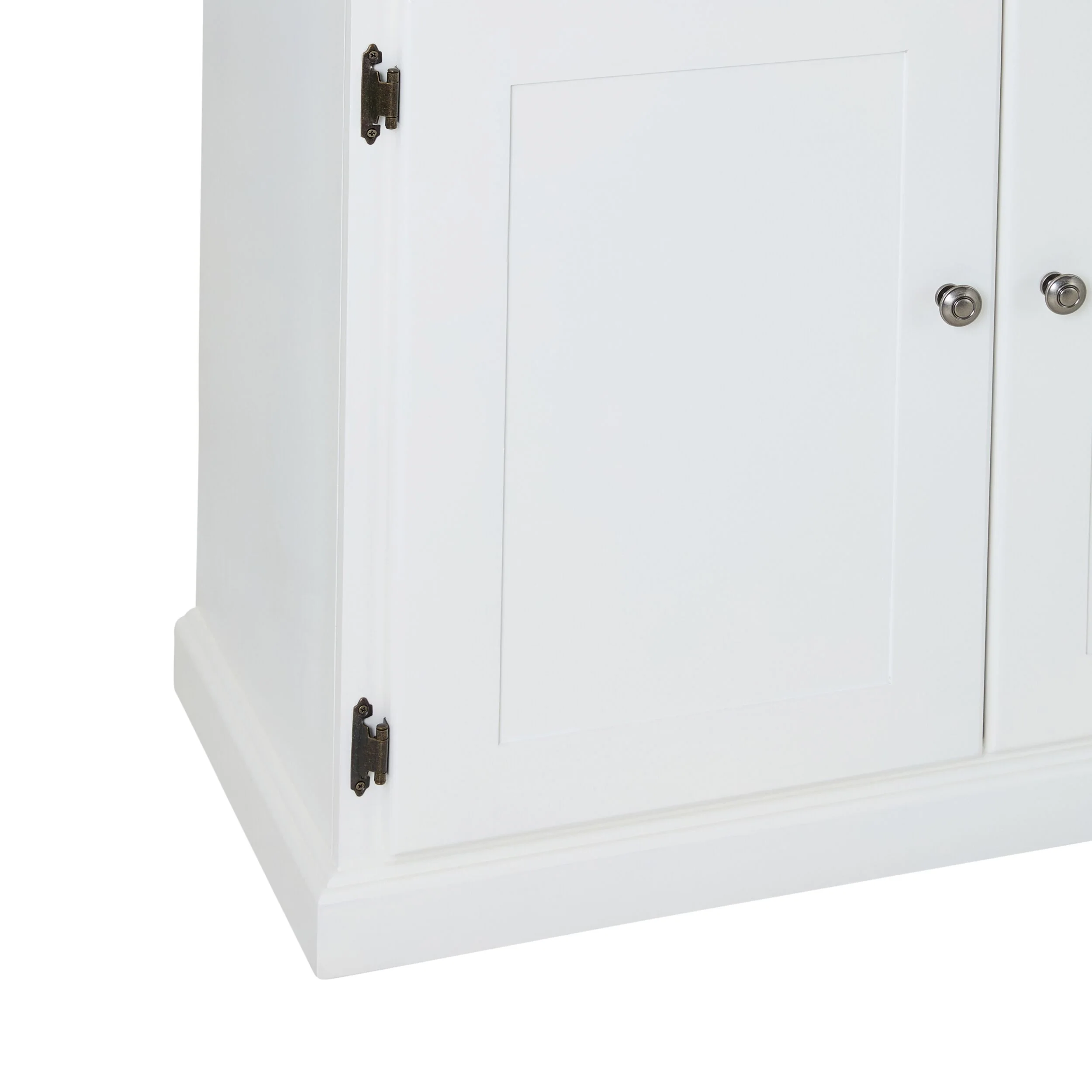 Armand 4 Door Display Cabinet 94.6 x 206cm White - Image 8