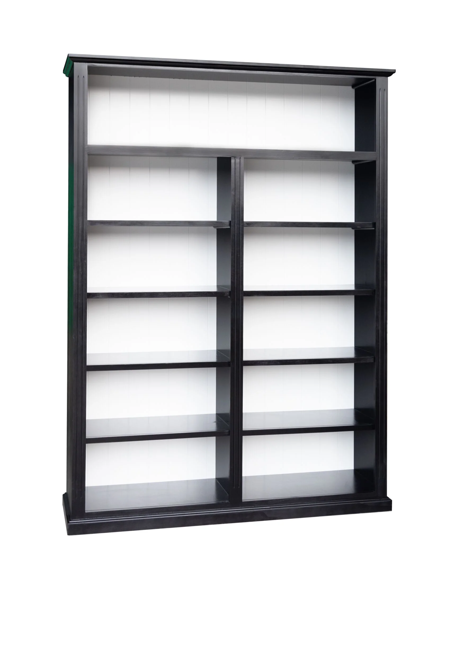 Armand Large Bookcase 210 x 150cm Black - Image 2