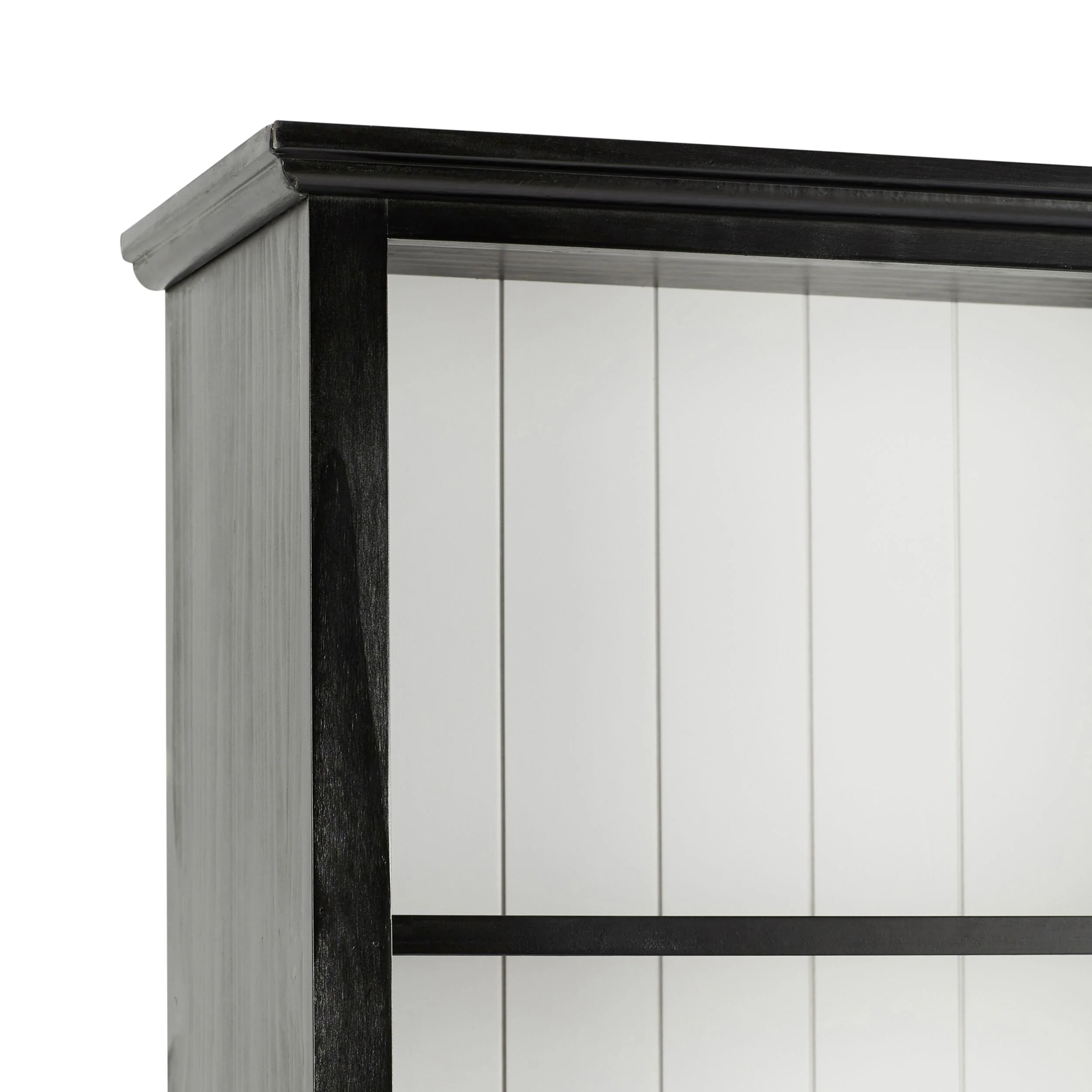 Armand Tall Bookcase 210 x 95cm Black - Image 2