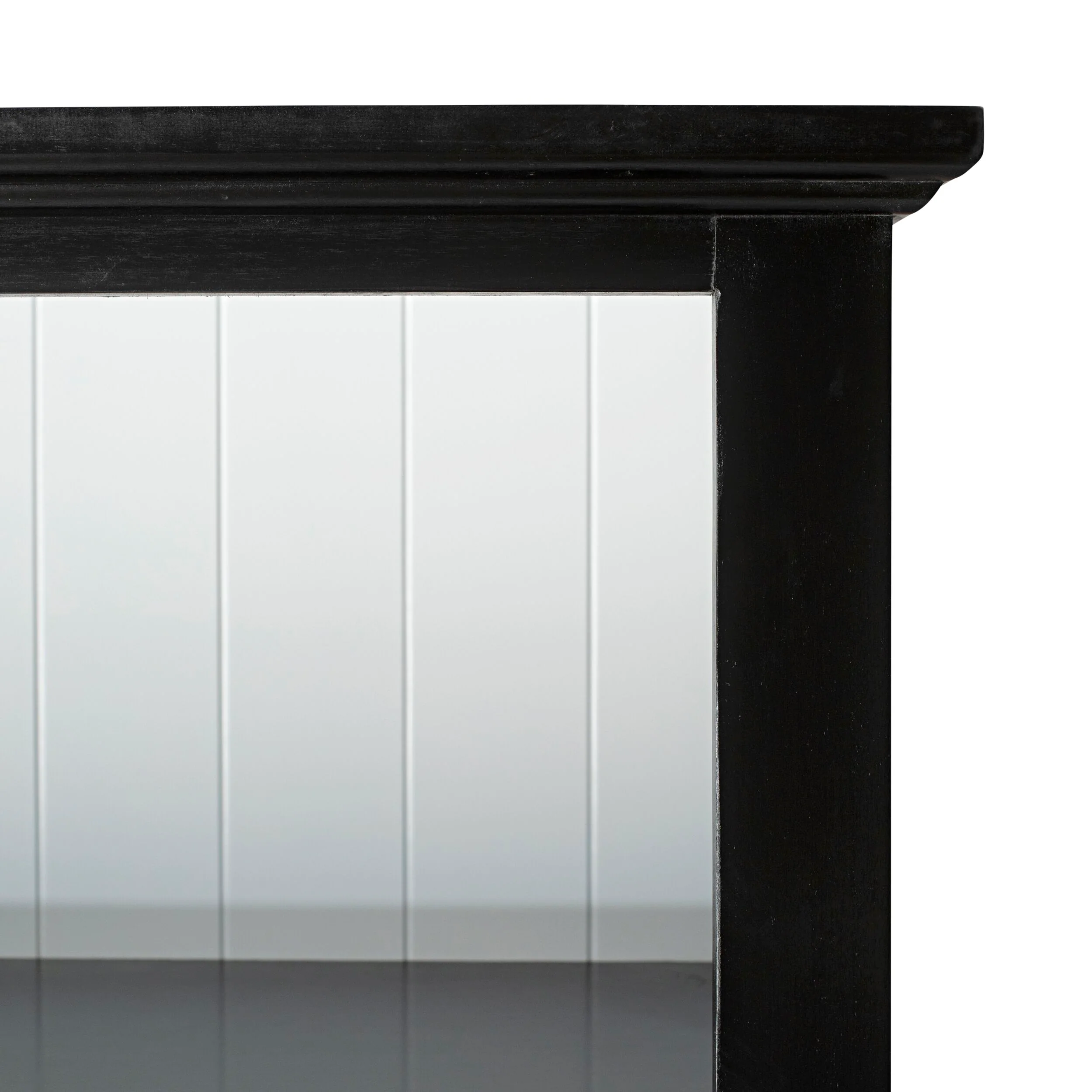 Armand 2 Door Library Shelving Unit 124 x 240cm Black - Image 5