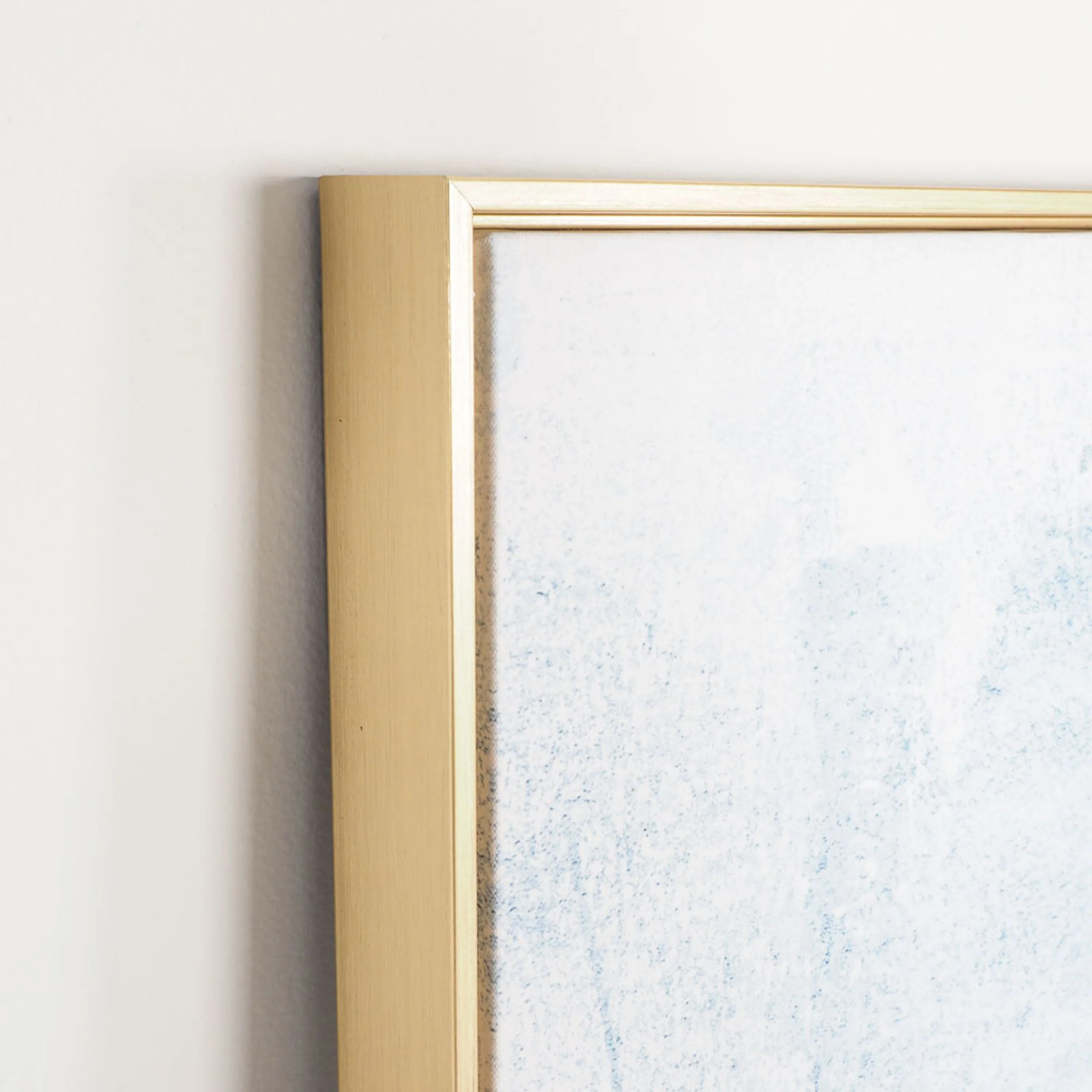 Art Design Gold Shimmer Framed Print 100x140cm - Image 3