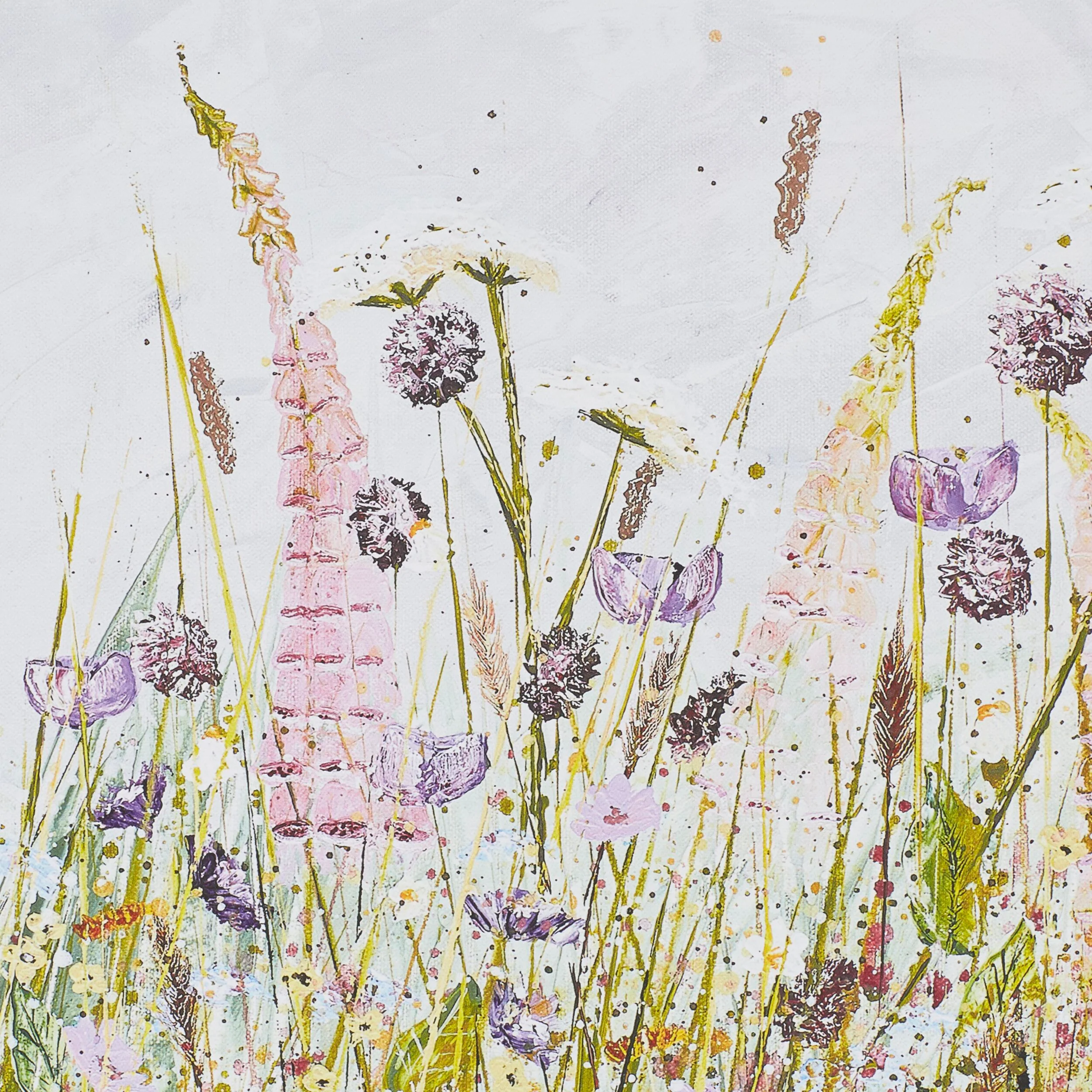 Arthouse Foxglove Haven Framed Print 100x50cm - Image 2