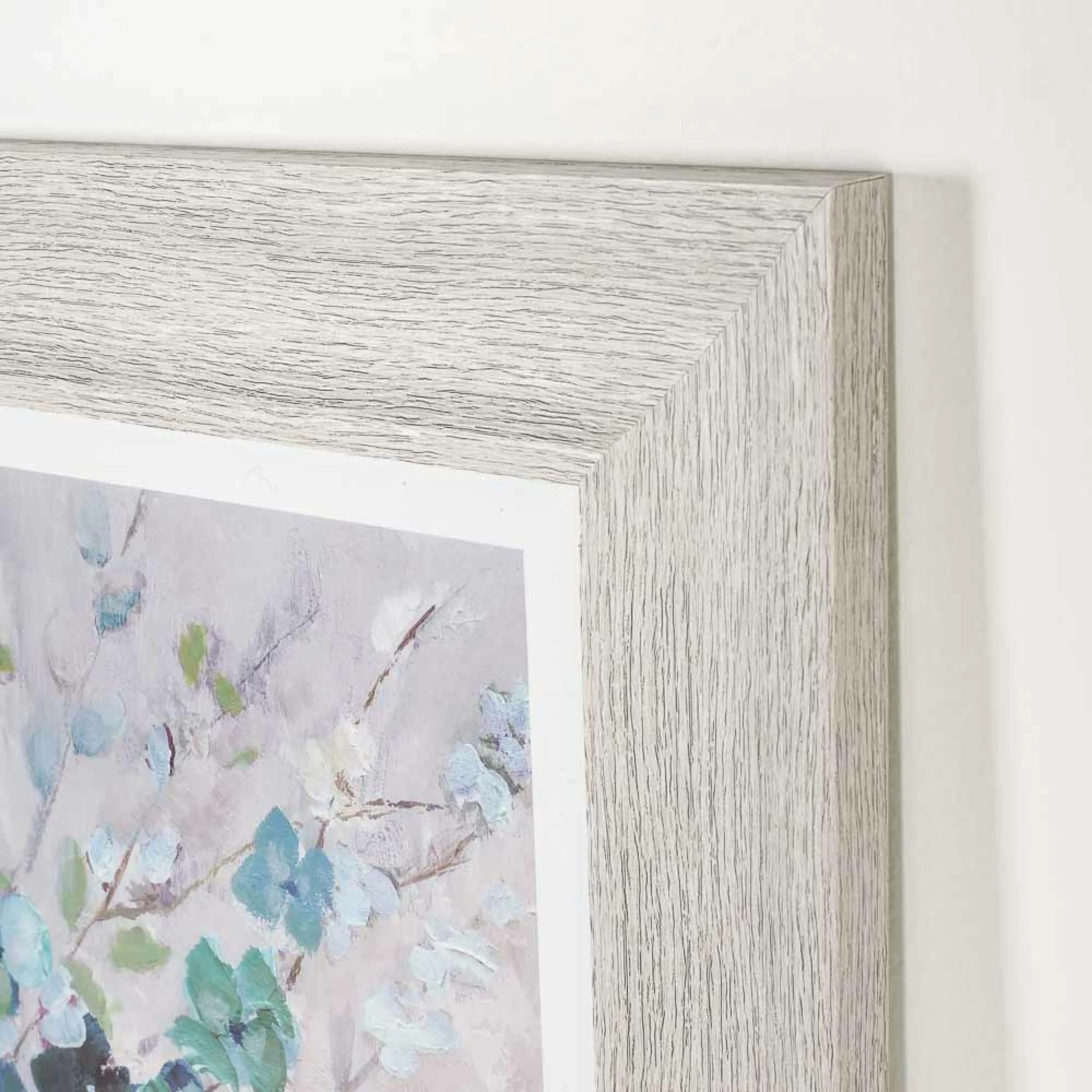 Arthouse Sea Isle Wildflowers Framed Print 57x57cm - Image 3