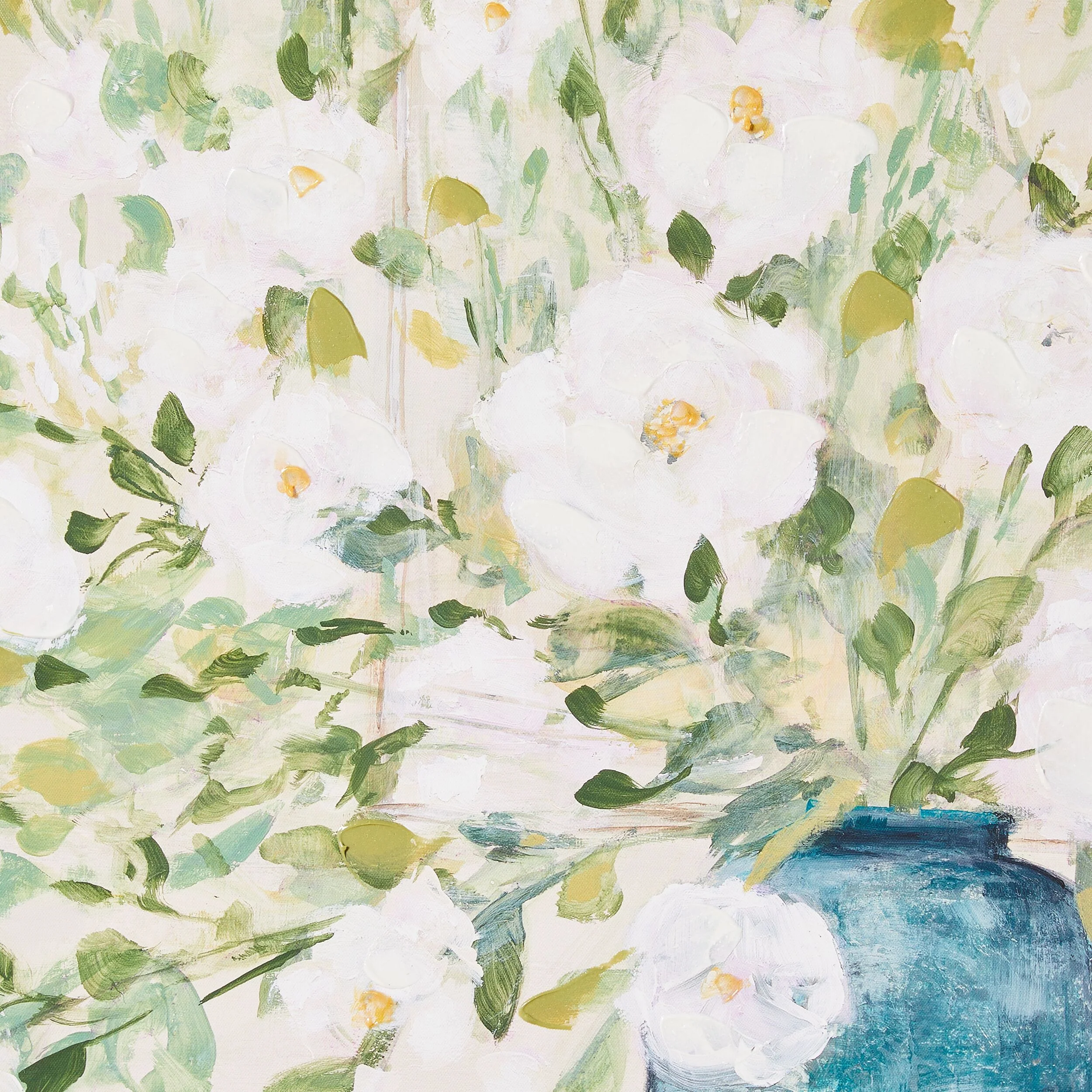 Arthouse White Bouquet Print 120x80cm - Image 2