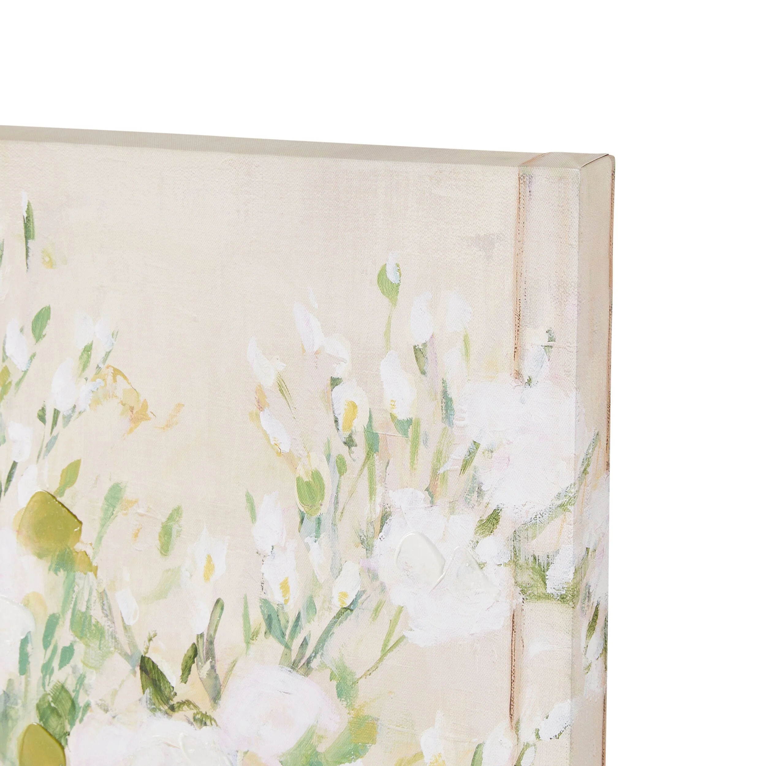 Arthouse White Bouquet Print 120x80cm - Image 3