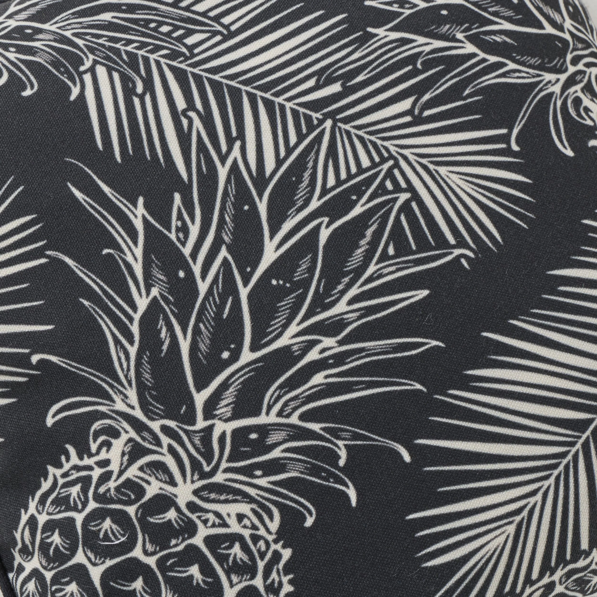 Aruba Achromatic Pineapples Outdoor Cushion 45x45cm - Image 2
