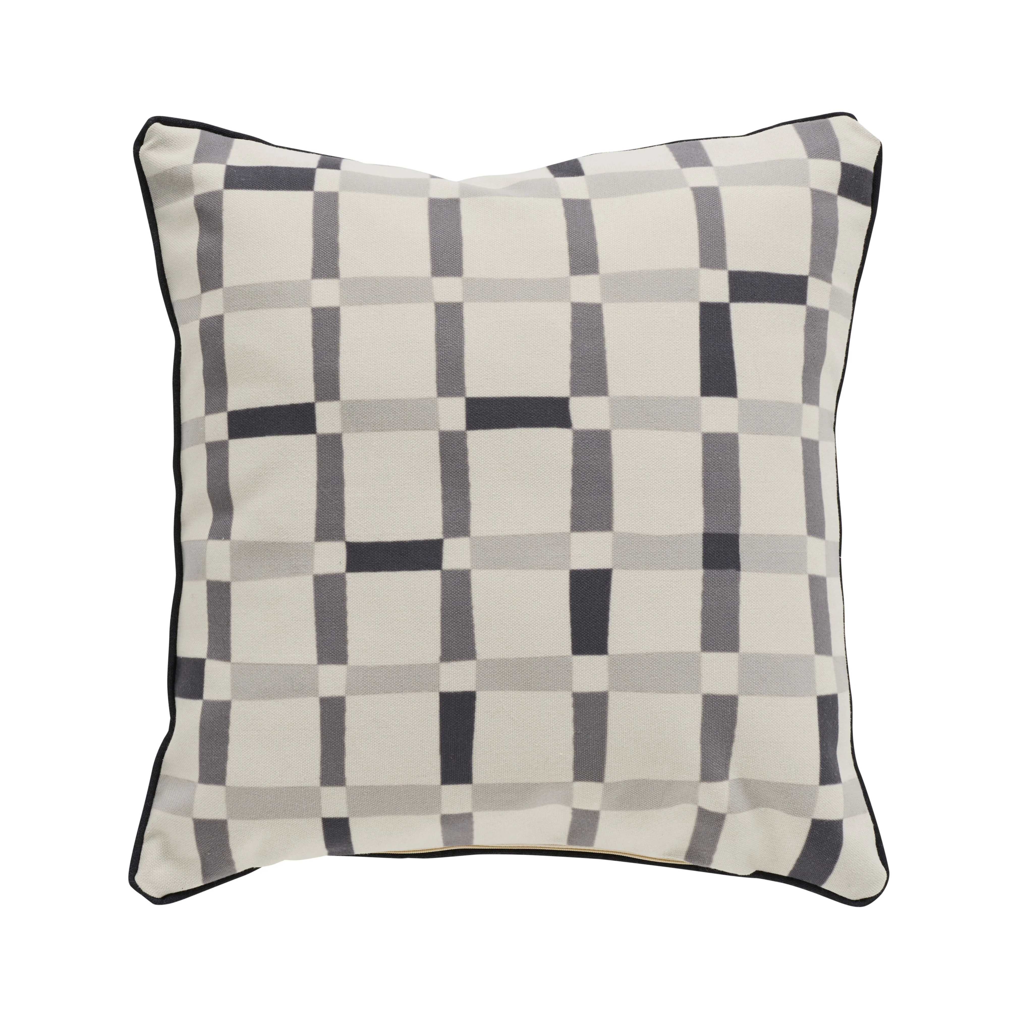 Aruba Achromatic Pineapples Outdoor Cushion 45x45cm - Image 3