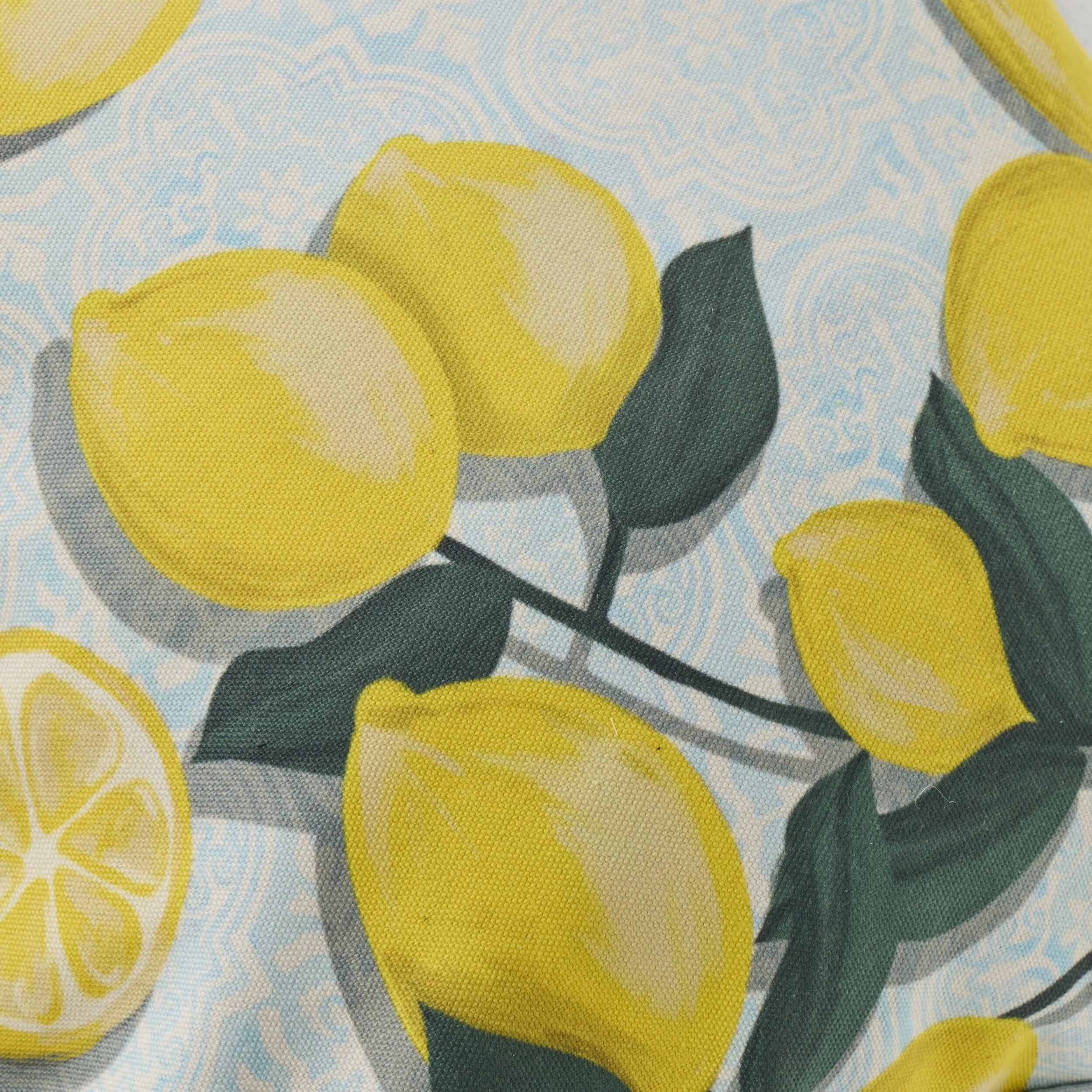 Aruba Limone Tile Outdoor Cushion 45x45cm - Image 2