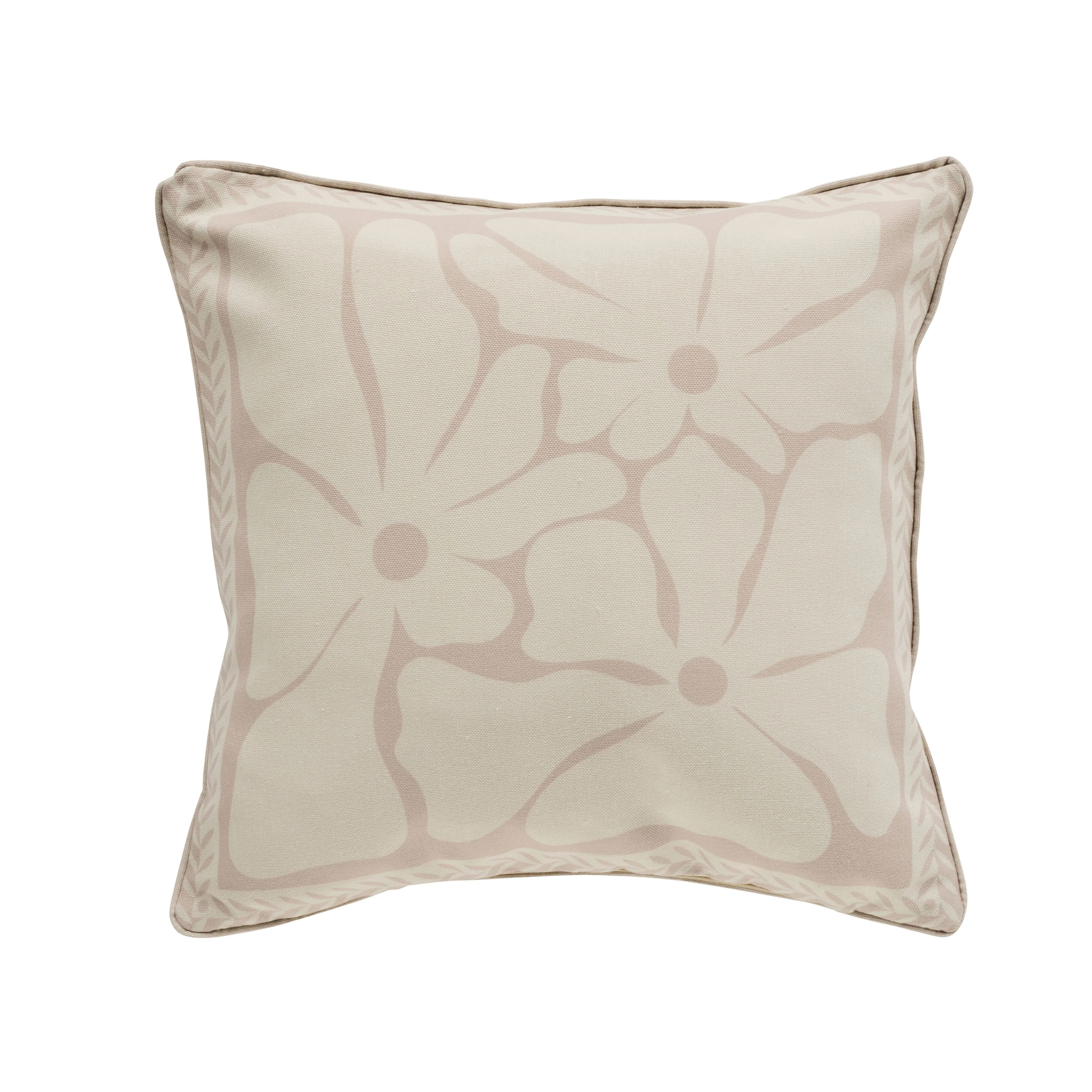 Aruba Natural Bouquet Outdoor Cushion 45x45cm - Image 4