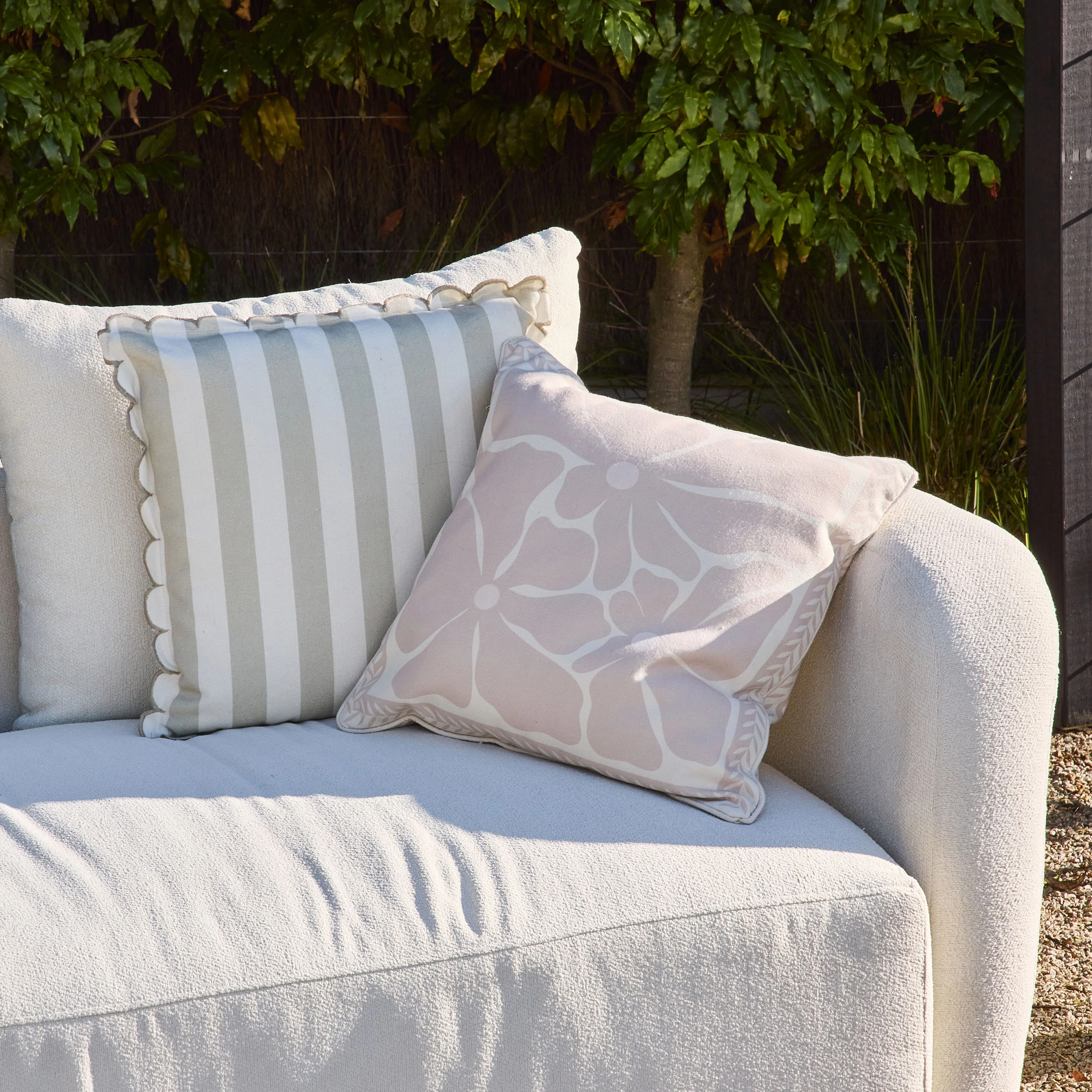 Aruba Natural Bouquet Outdoor Cushion 45x45cm - Image 6