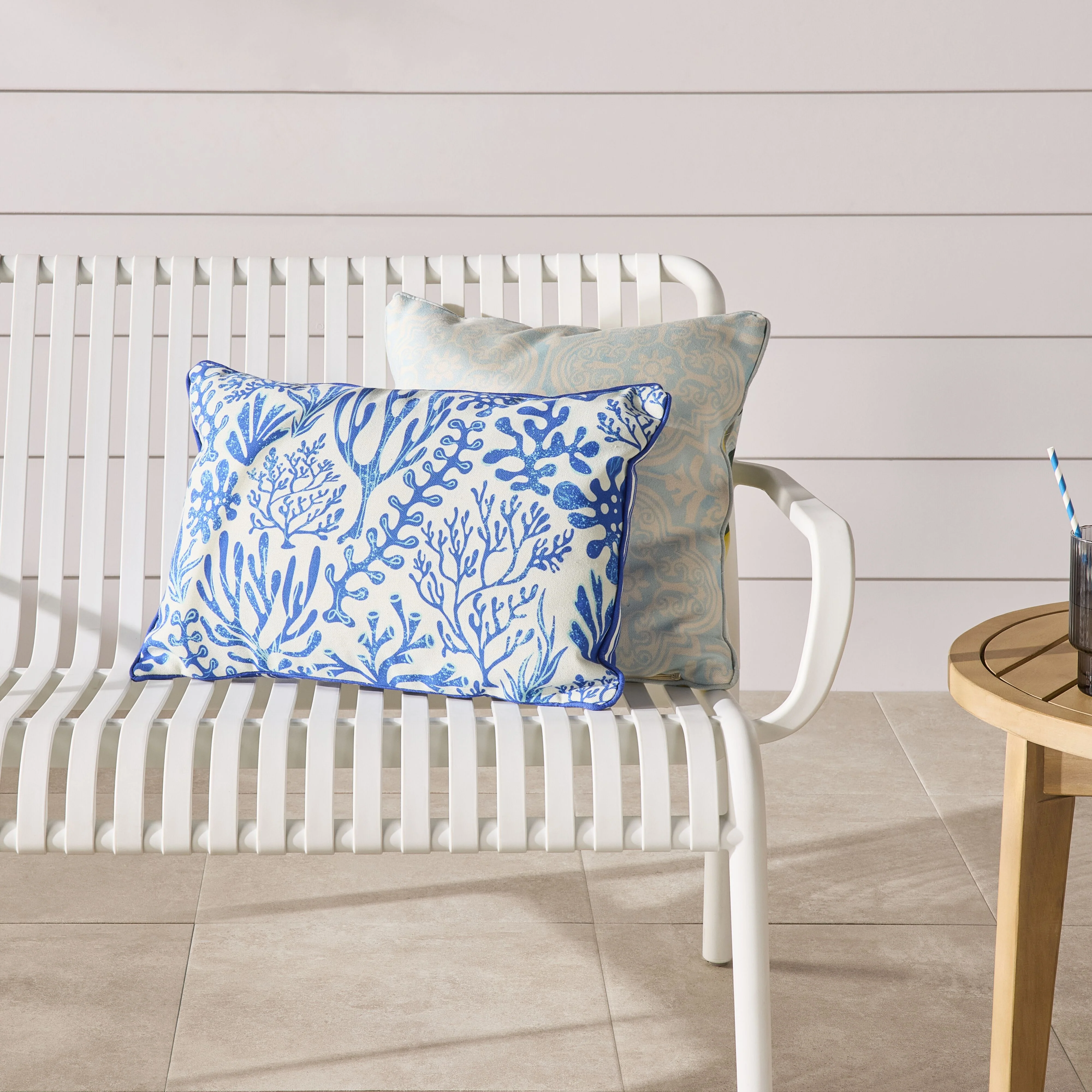 Aruba Ocean Coral Reef Outdoor Cushion 35x55cm - Image 5