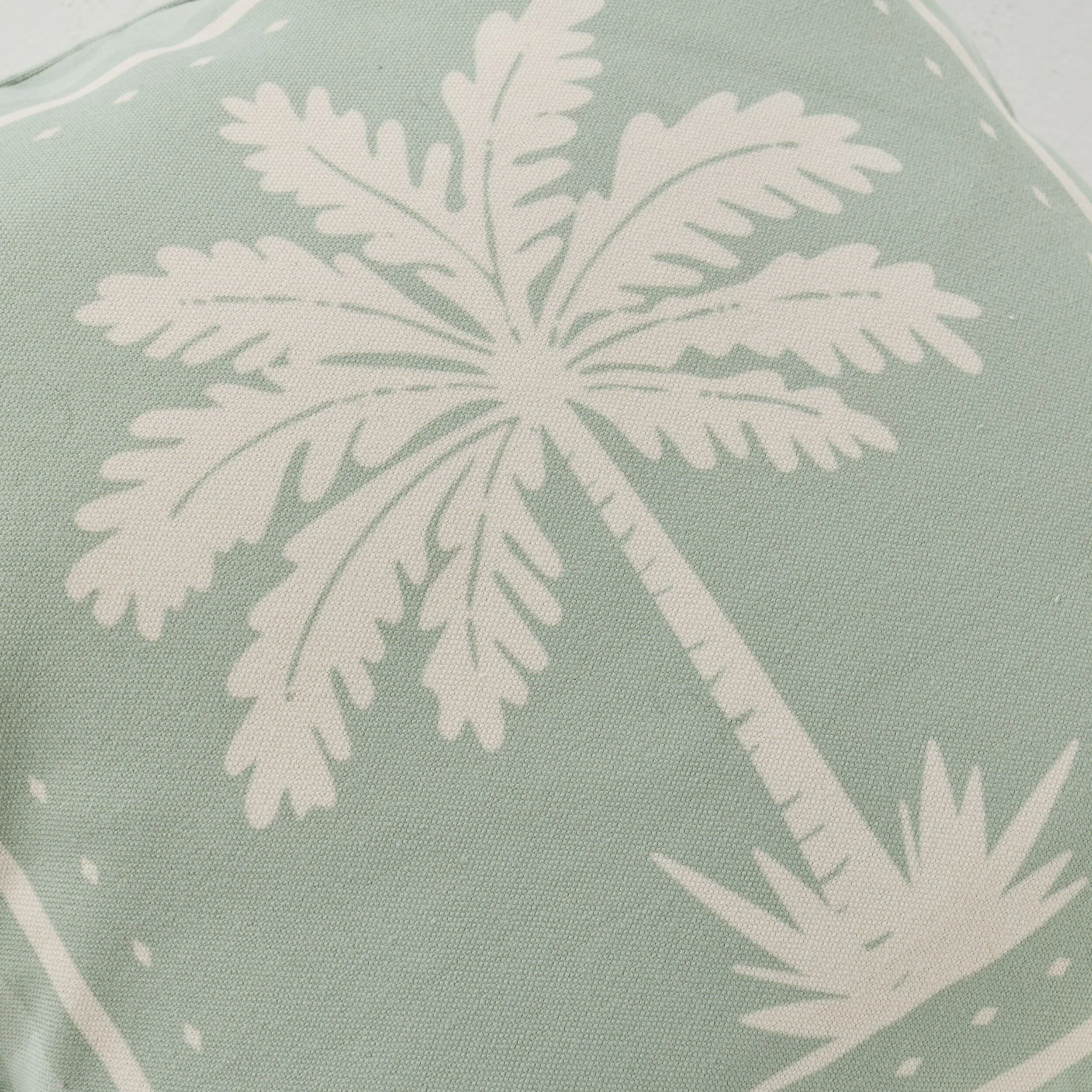Aruba Sage Palm Mirage Outdoor Cushion 45x45cm - Image 2