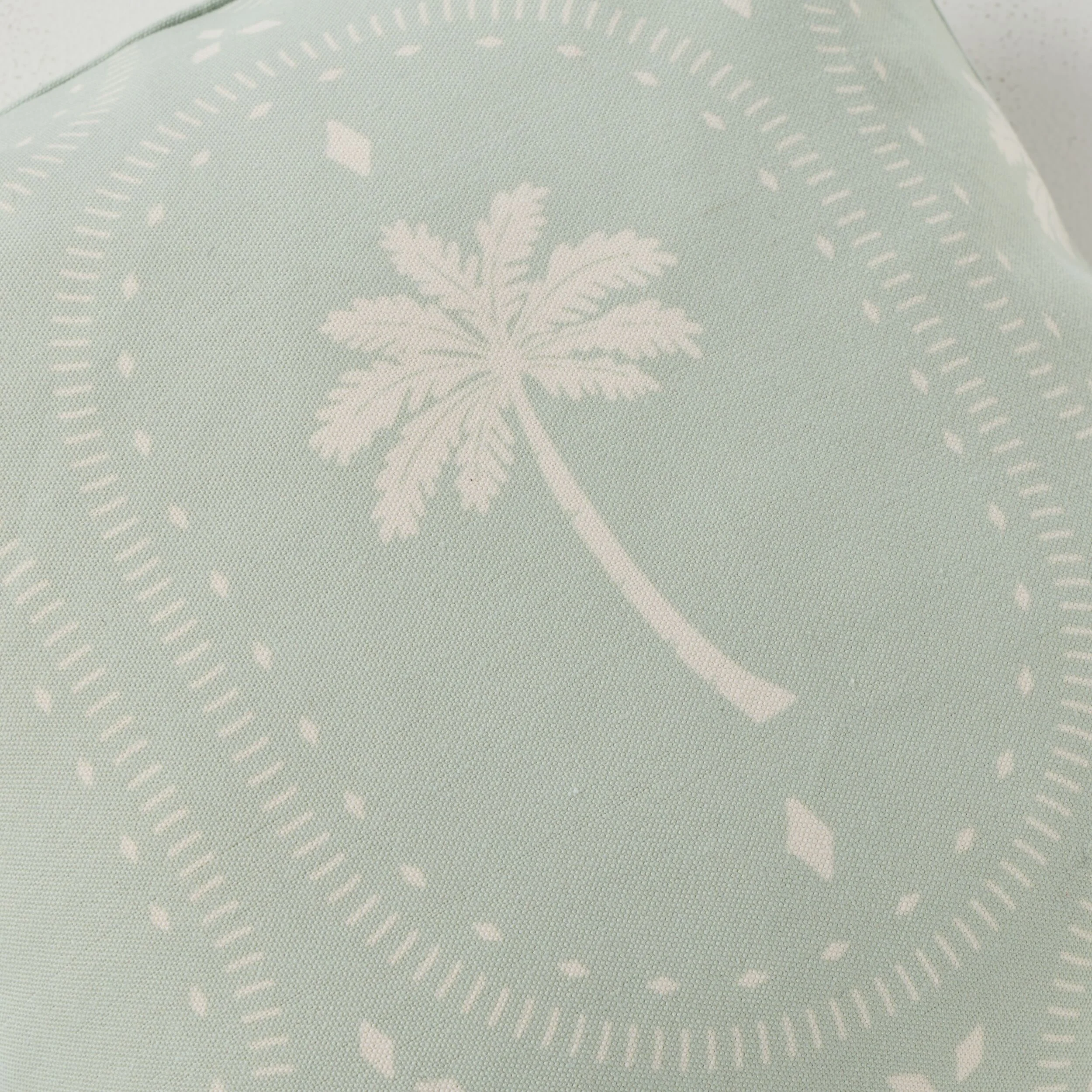 Aruba Sage Palm Mirage Outdoor Cushion 45x45cm - Image 3