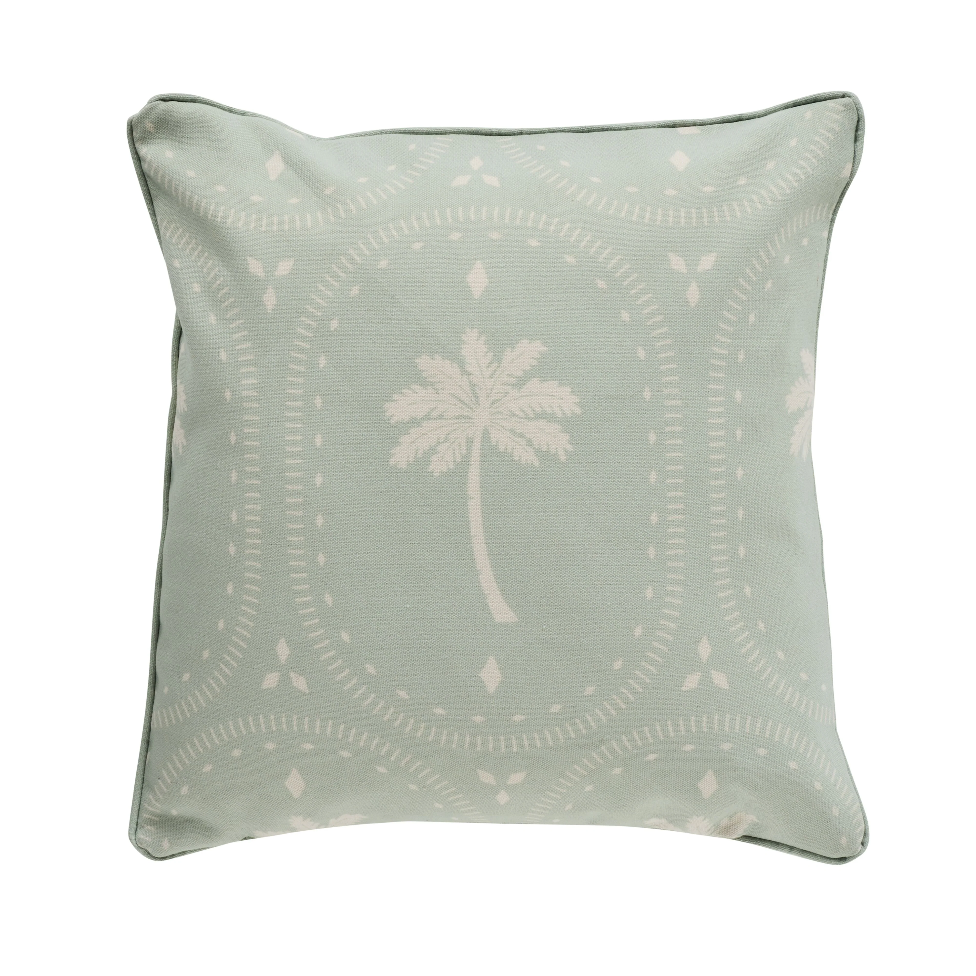 Aruba Sage Palm Mirage Outdoor Cushion 45x45cm - Image 4
