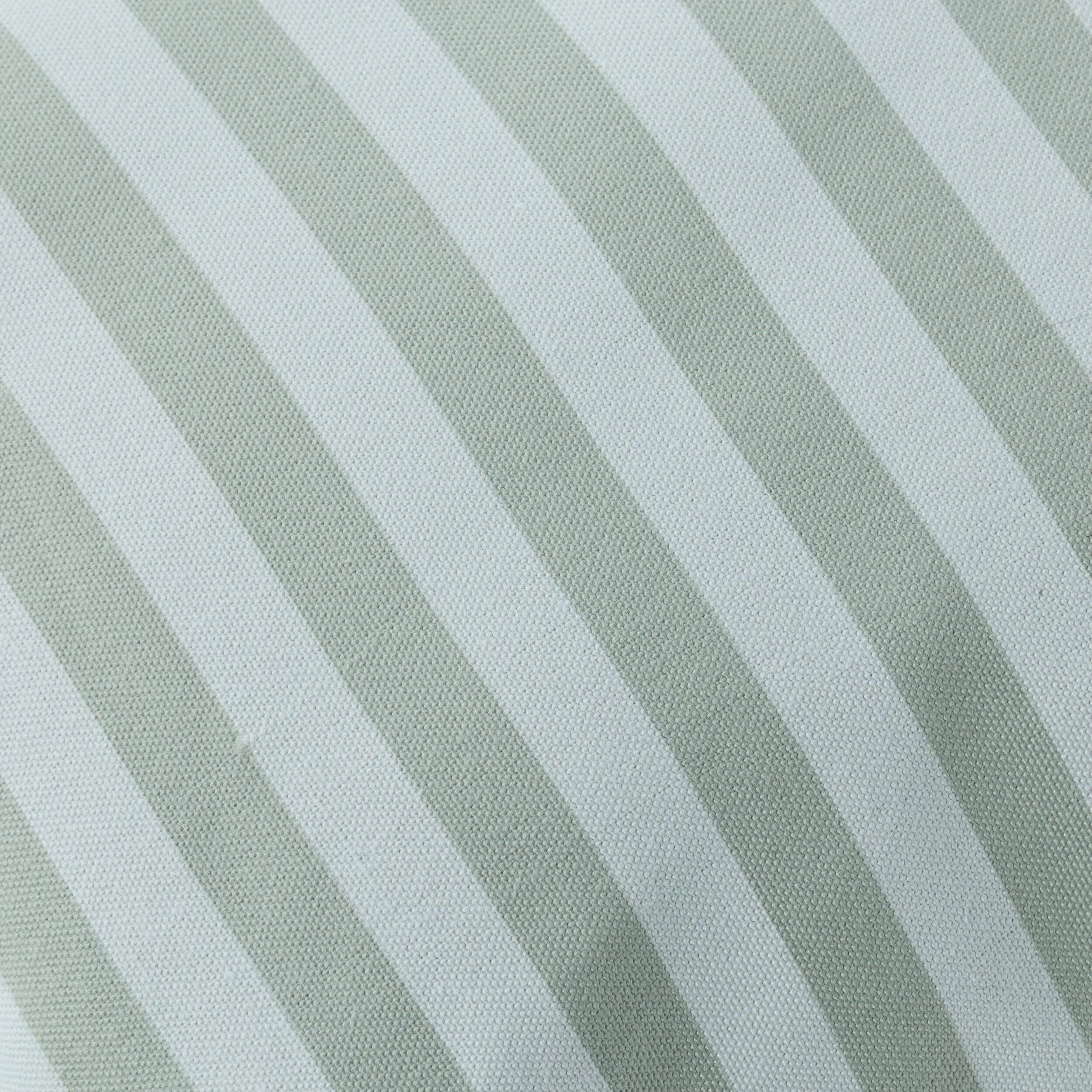 Aruba Solid and Striped Outdoor Cushion Blue 35x55cm - Image 3
