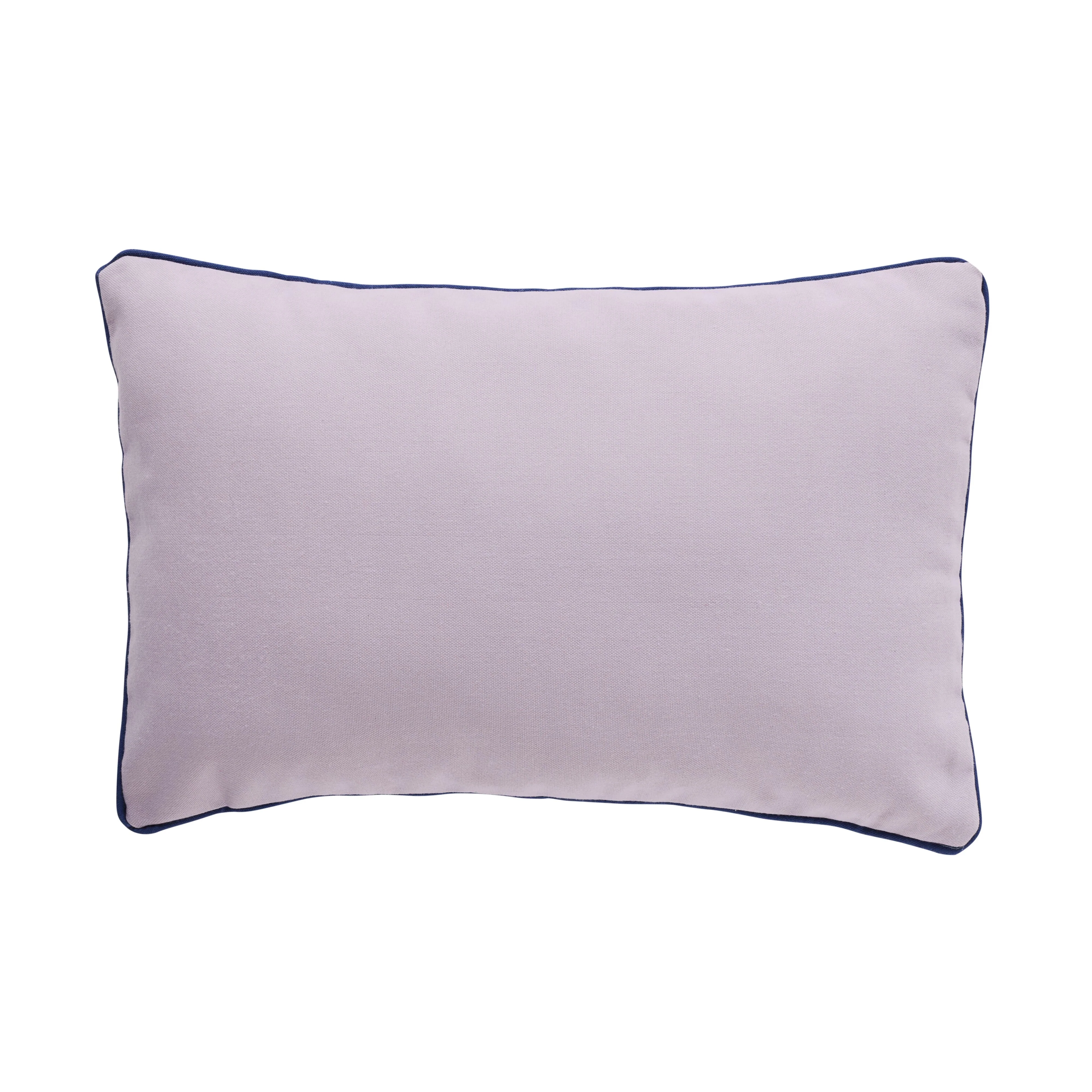Aruba Solid and Striped Outdoor Cushion Lilac 35x55cm - Image 4