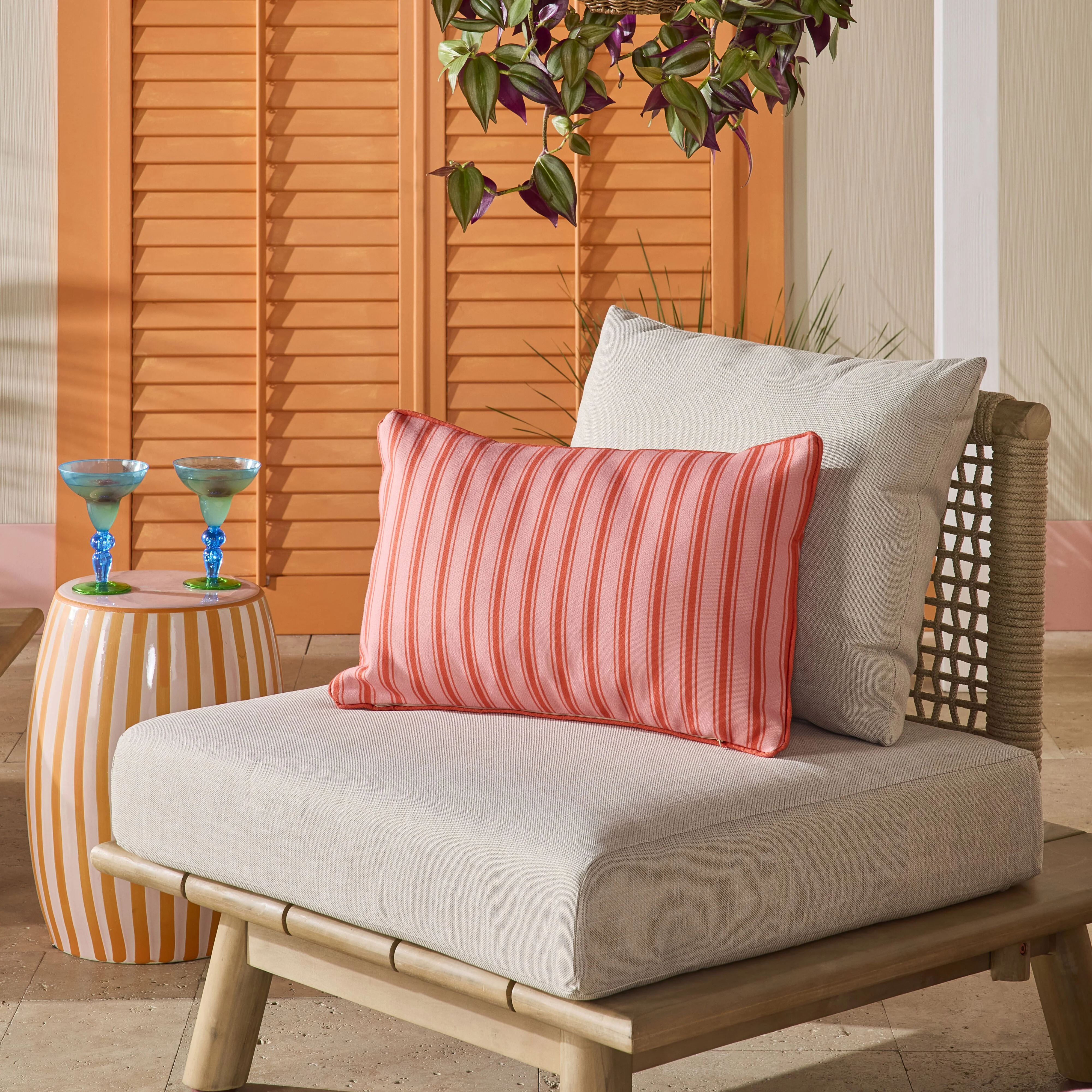 Aruba Summer Coral Reef Outdoor Cushion 35x55cm - Image 5