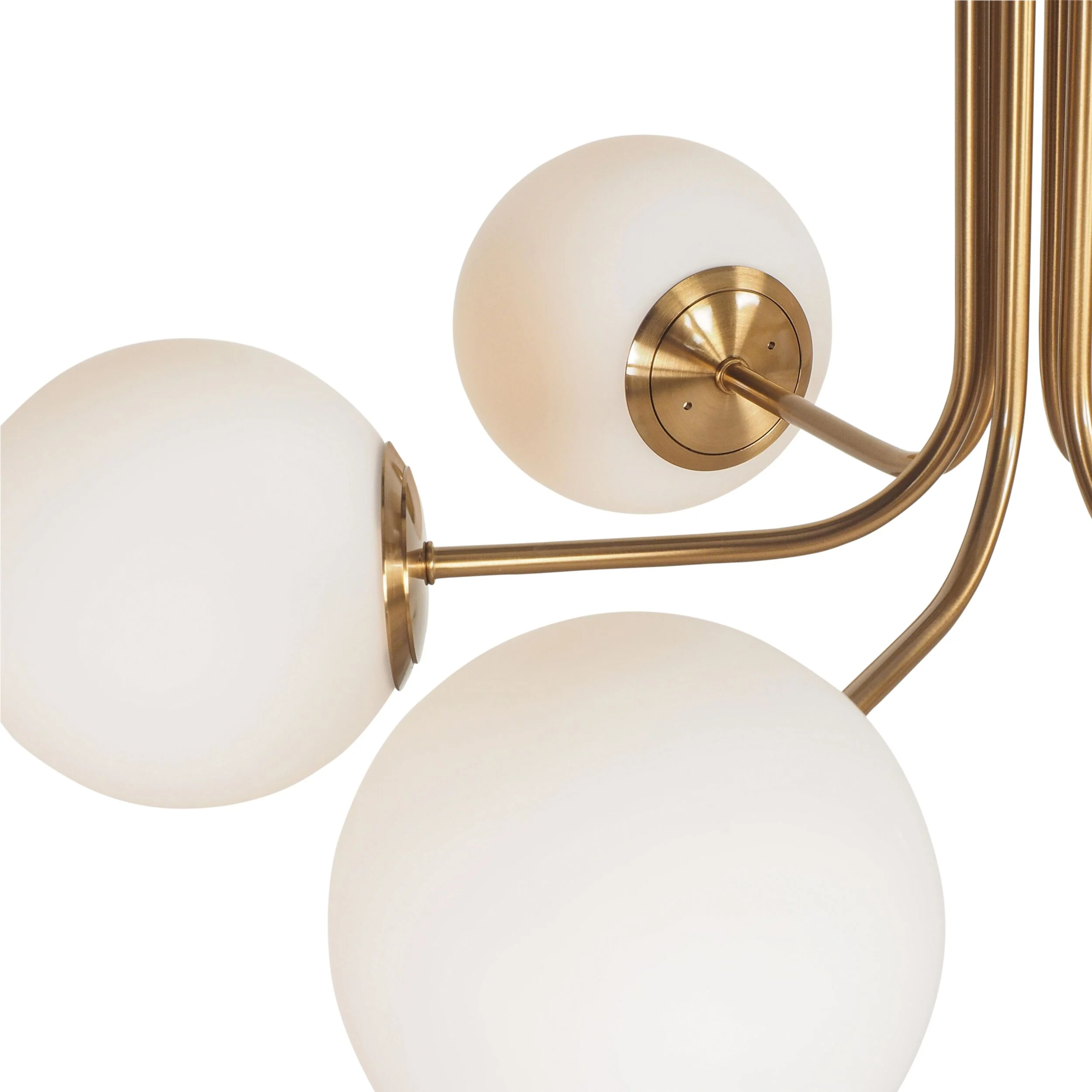 Aspen Satin Brass 6 Light Pendant - Image 5