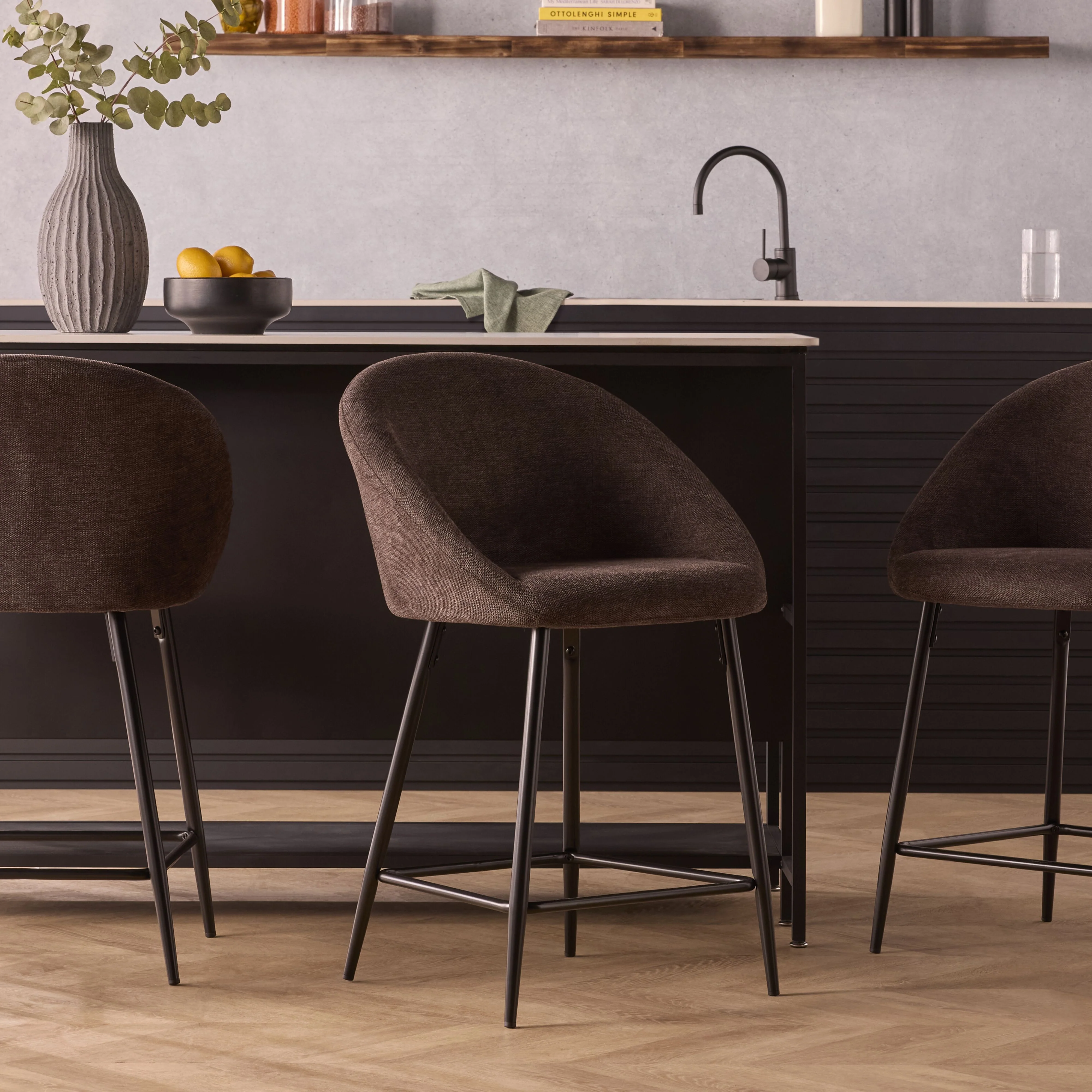 Aubrey Bar Stool Hunter Umber - Image 9
