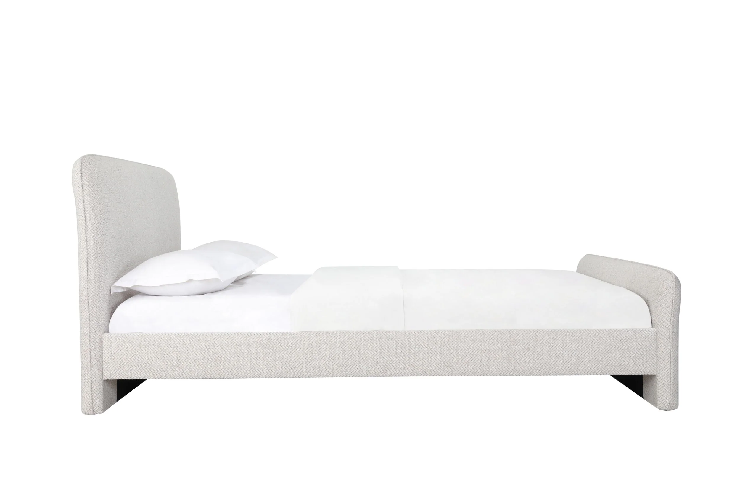 Audrey King Bed Texture Weave Natural - Image 3