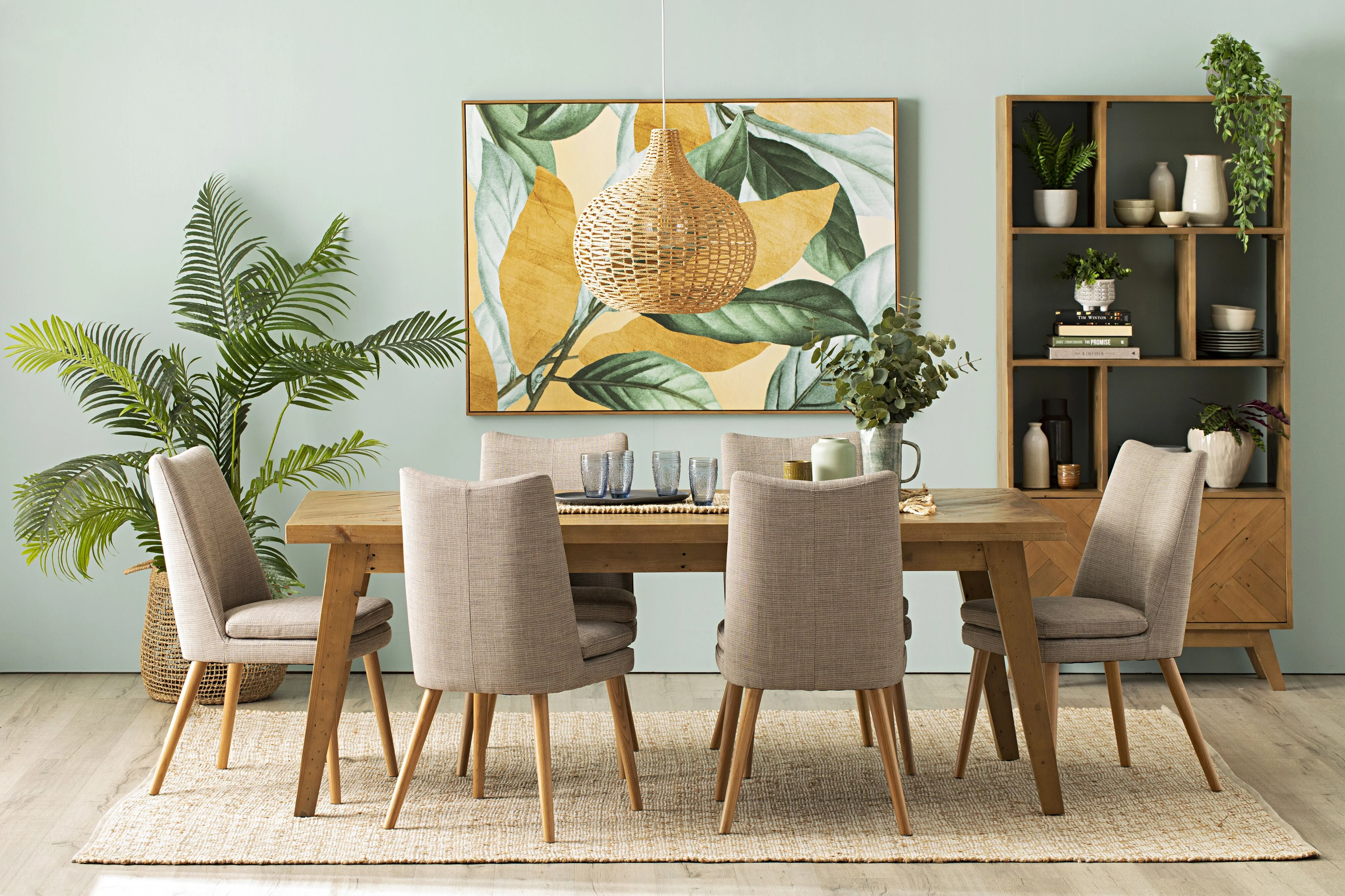 Aura Fabric Dining Chair Grey - Image 10