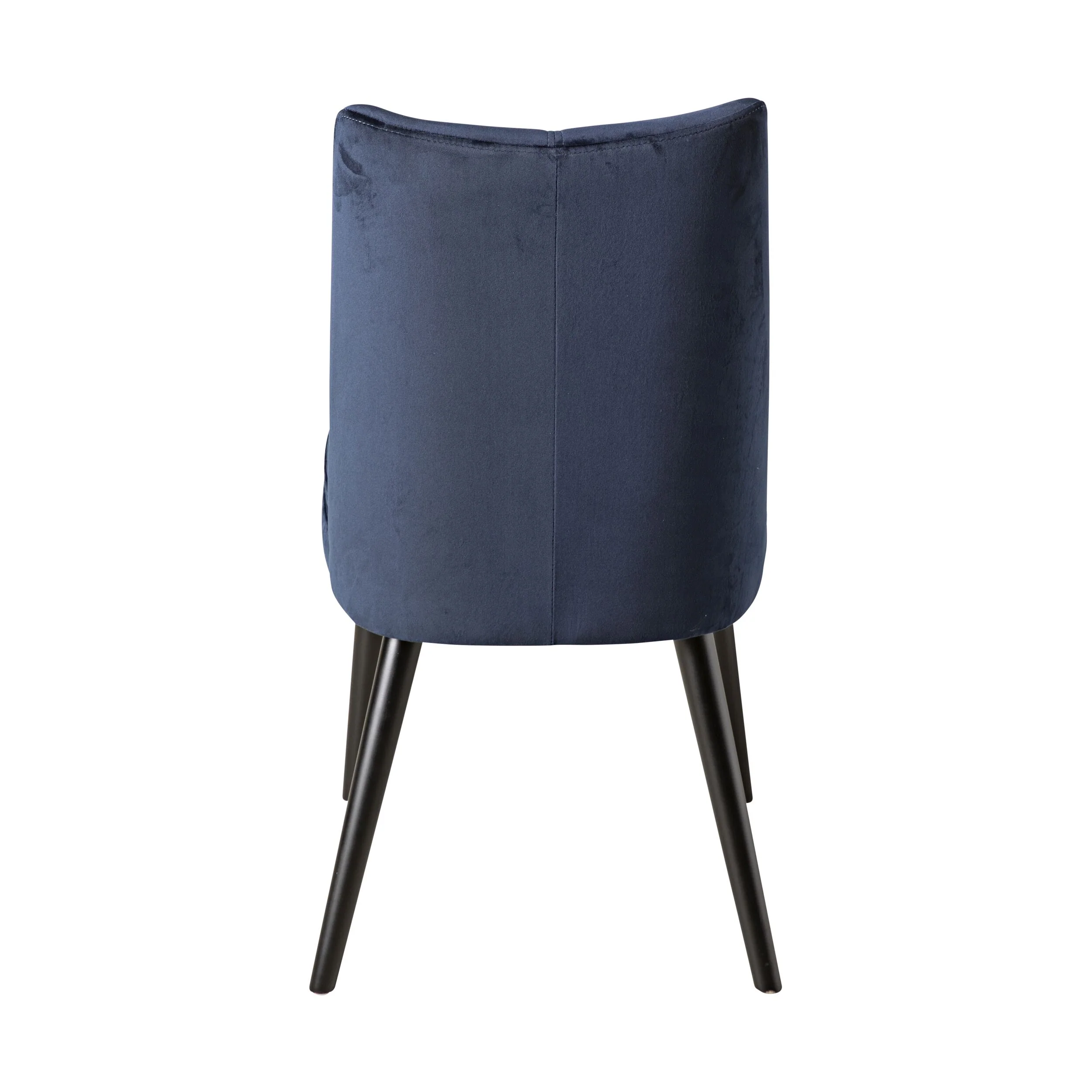 Aura Velvet Dining Chair Indigo Blue - Image 4