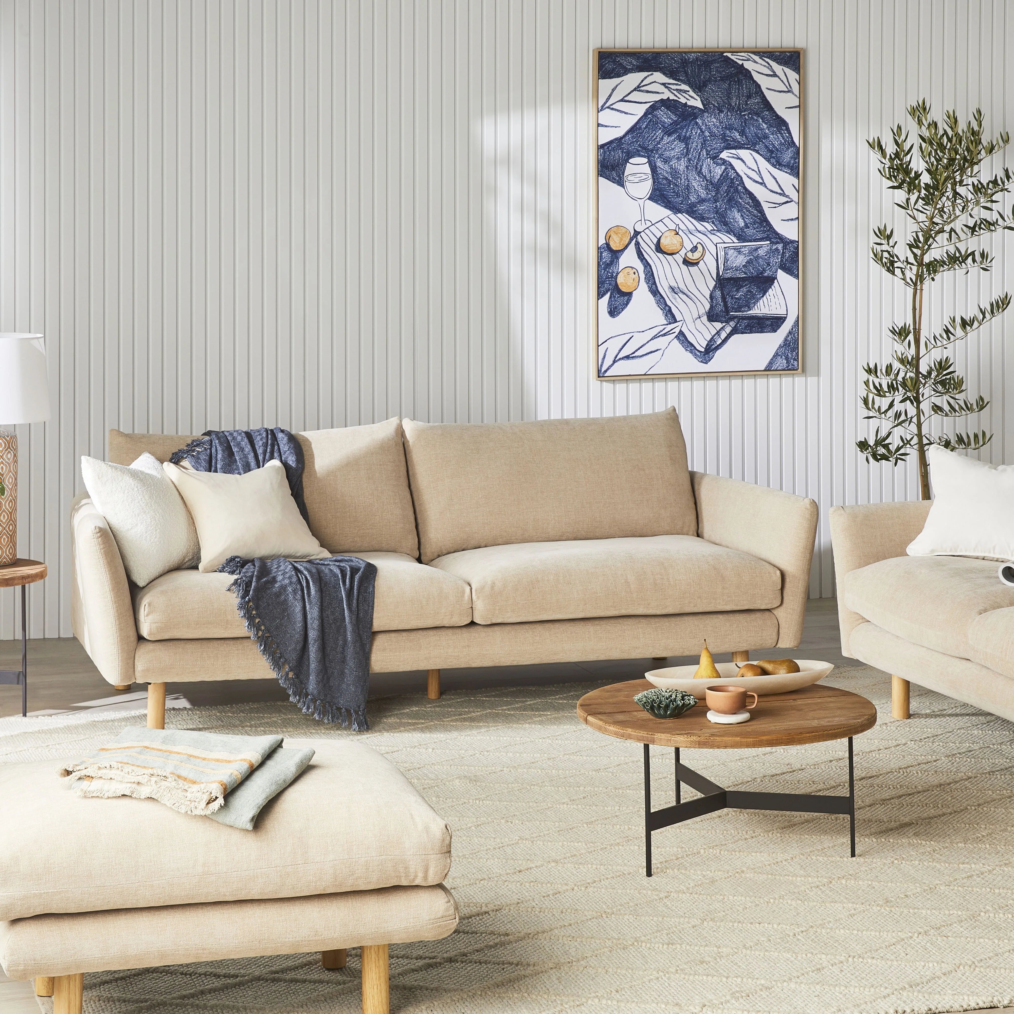 Austin 3 Seater Sofa Serenity Tortilla - Image 8
