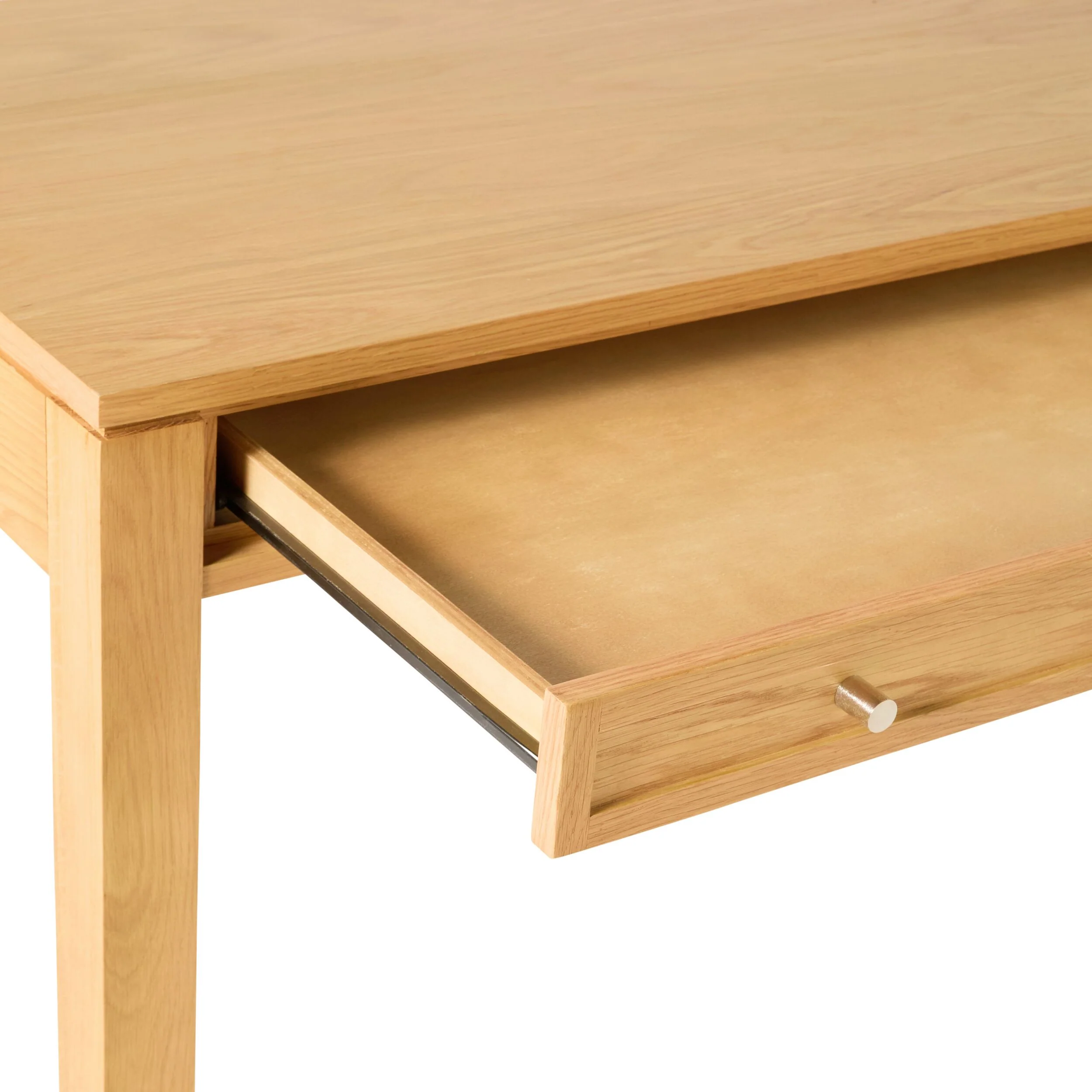 Avalon 1 Drawer Desk Light Oak - Image 2