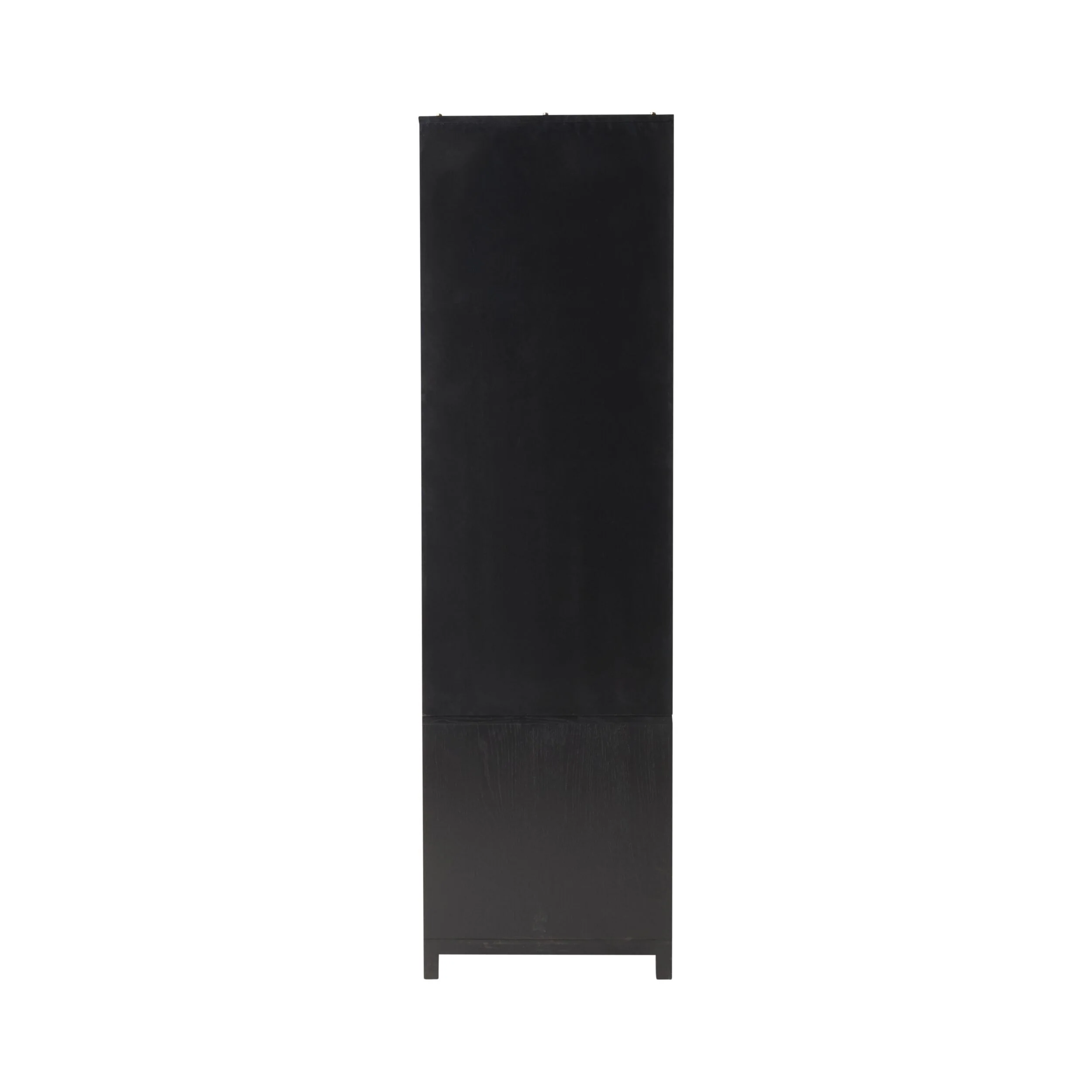 Avalon 2 Drawer Wardrobe Black - Image 4