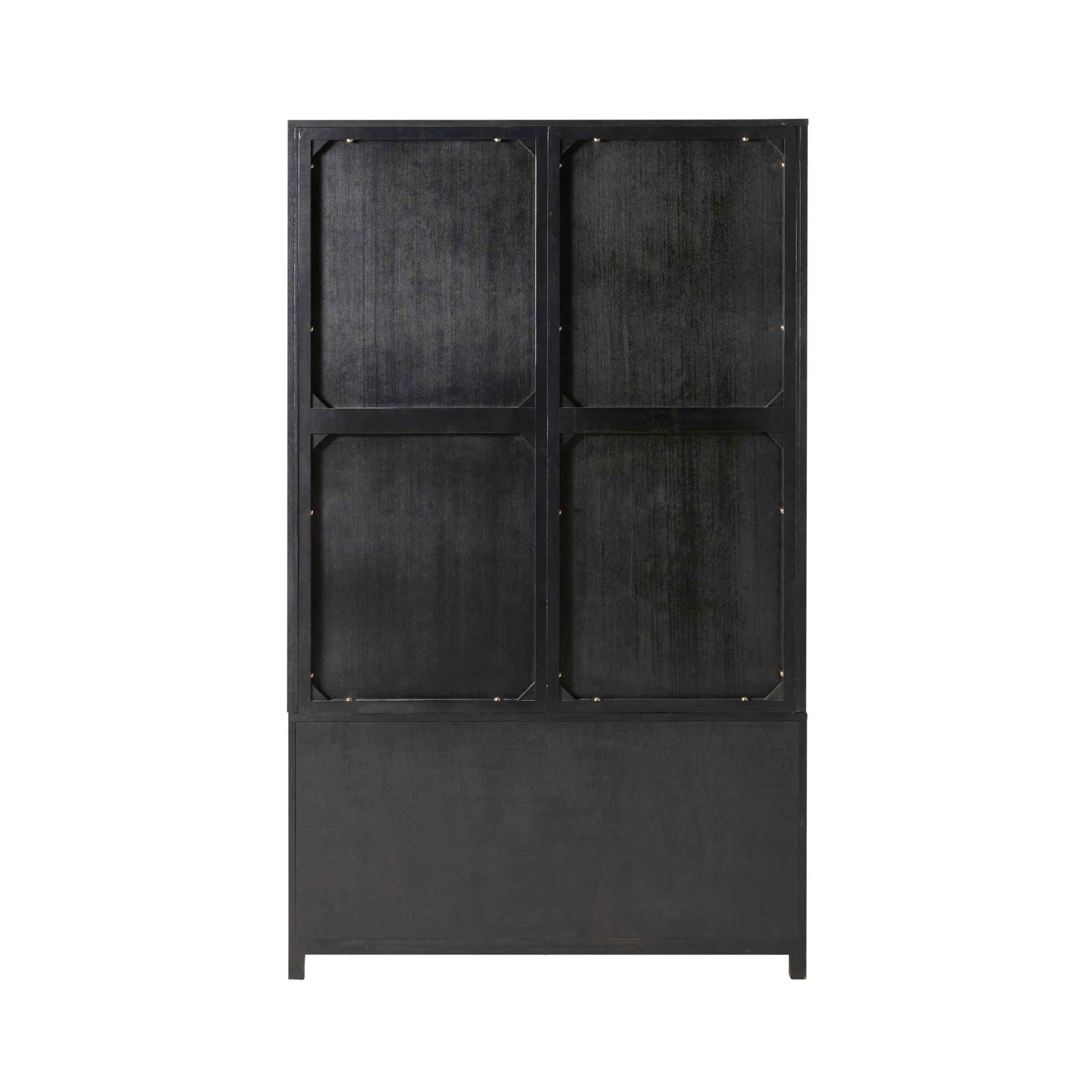 Avalon 2 Drawer Wardrobe Black - Image 5