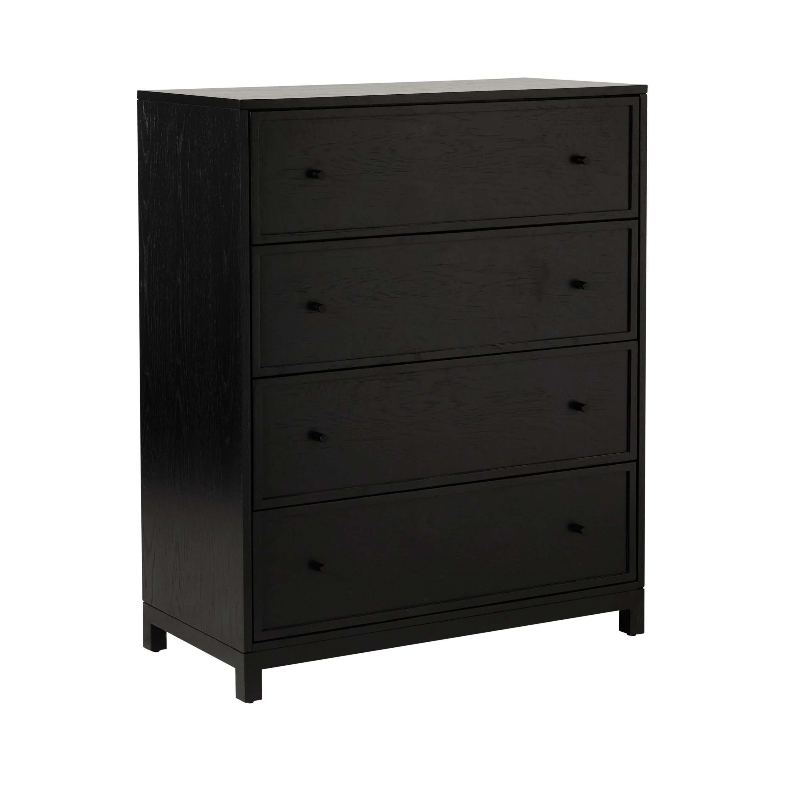 Avalon 4 Drawer Chest Black - Image 2
