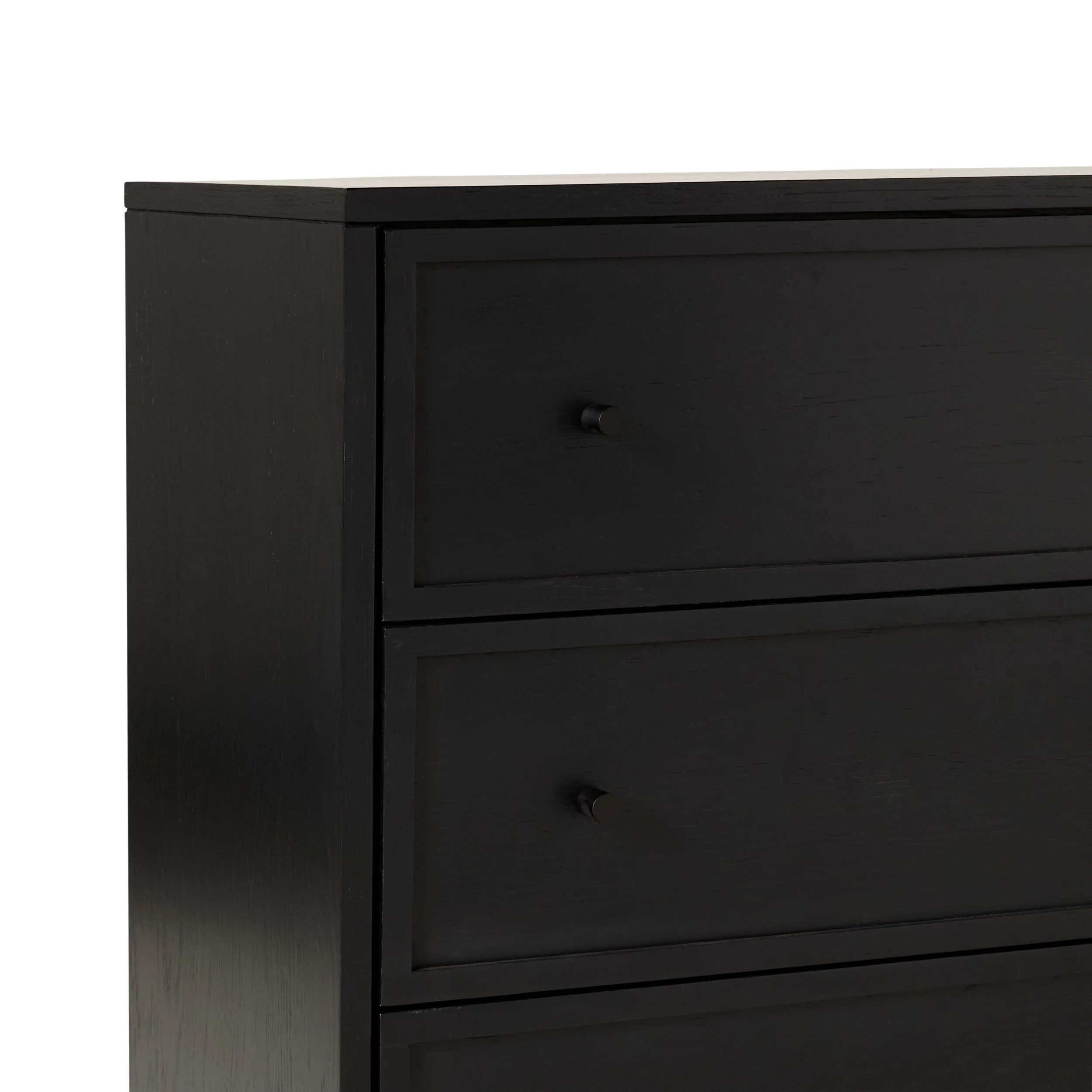 Avalon 6 Drawer Chest Black - Image 6