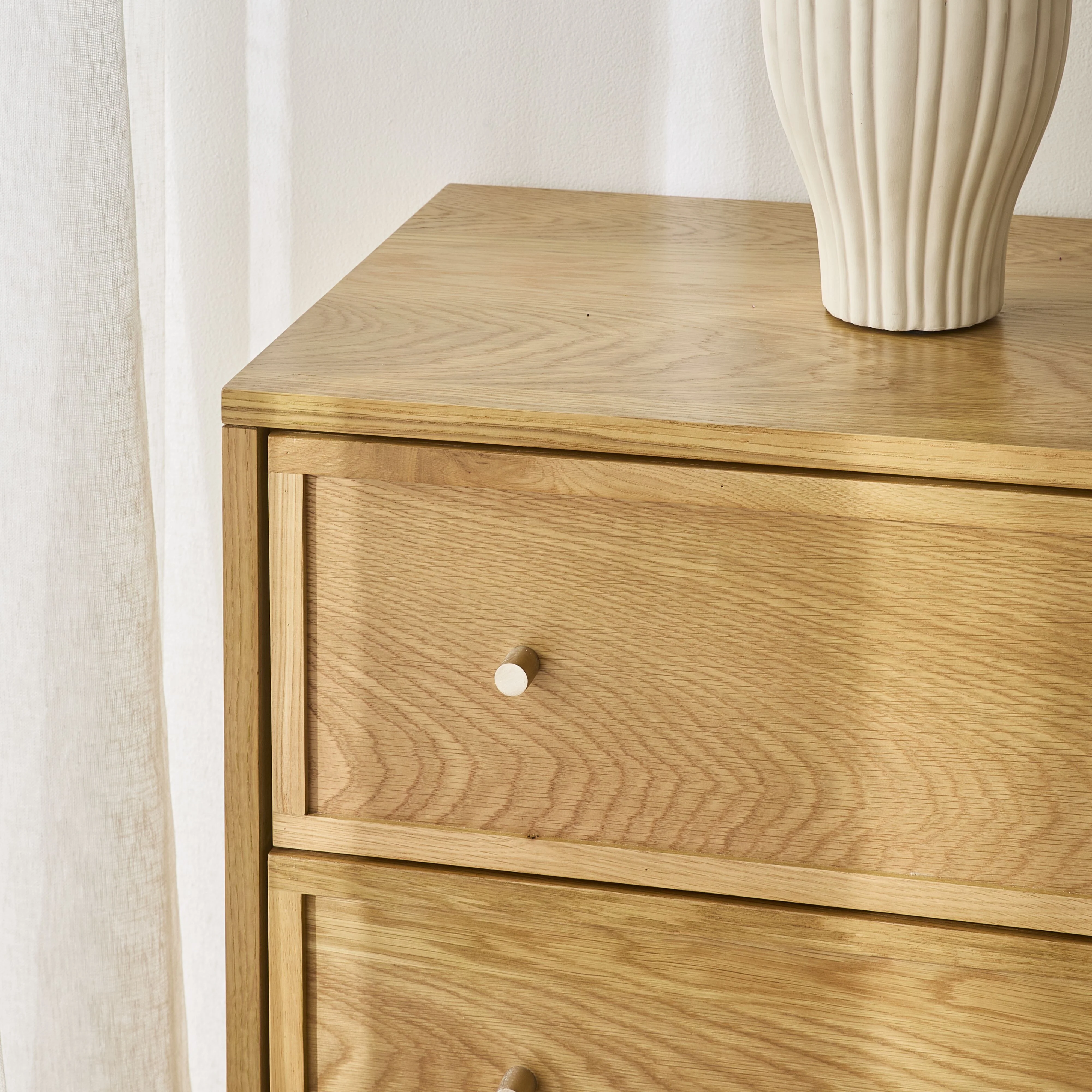 Avalon 6 Drawer Chest Light Oak - Image 10