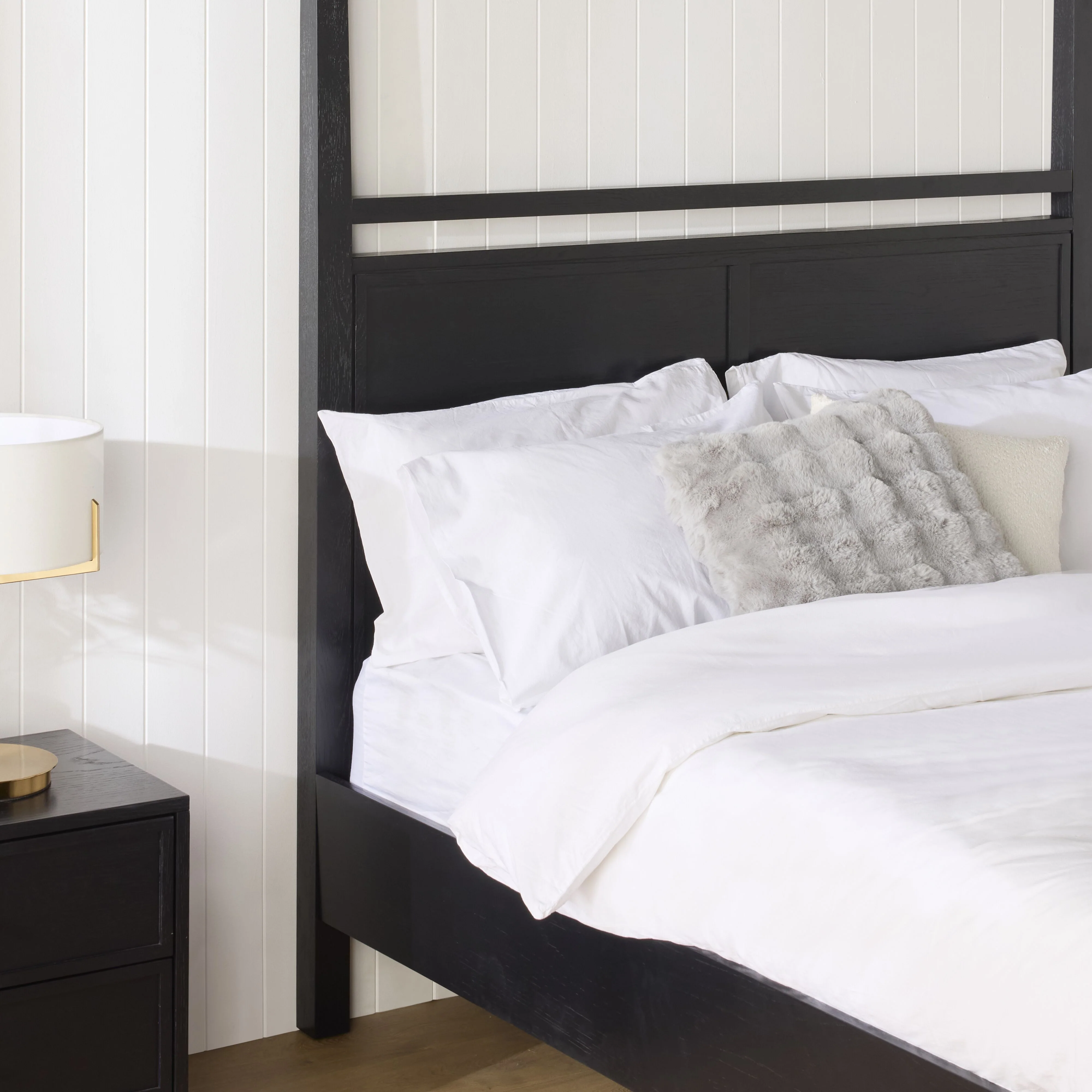 Avalon King Four Poster Bed Black - Image 10