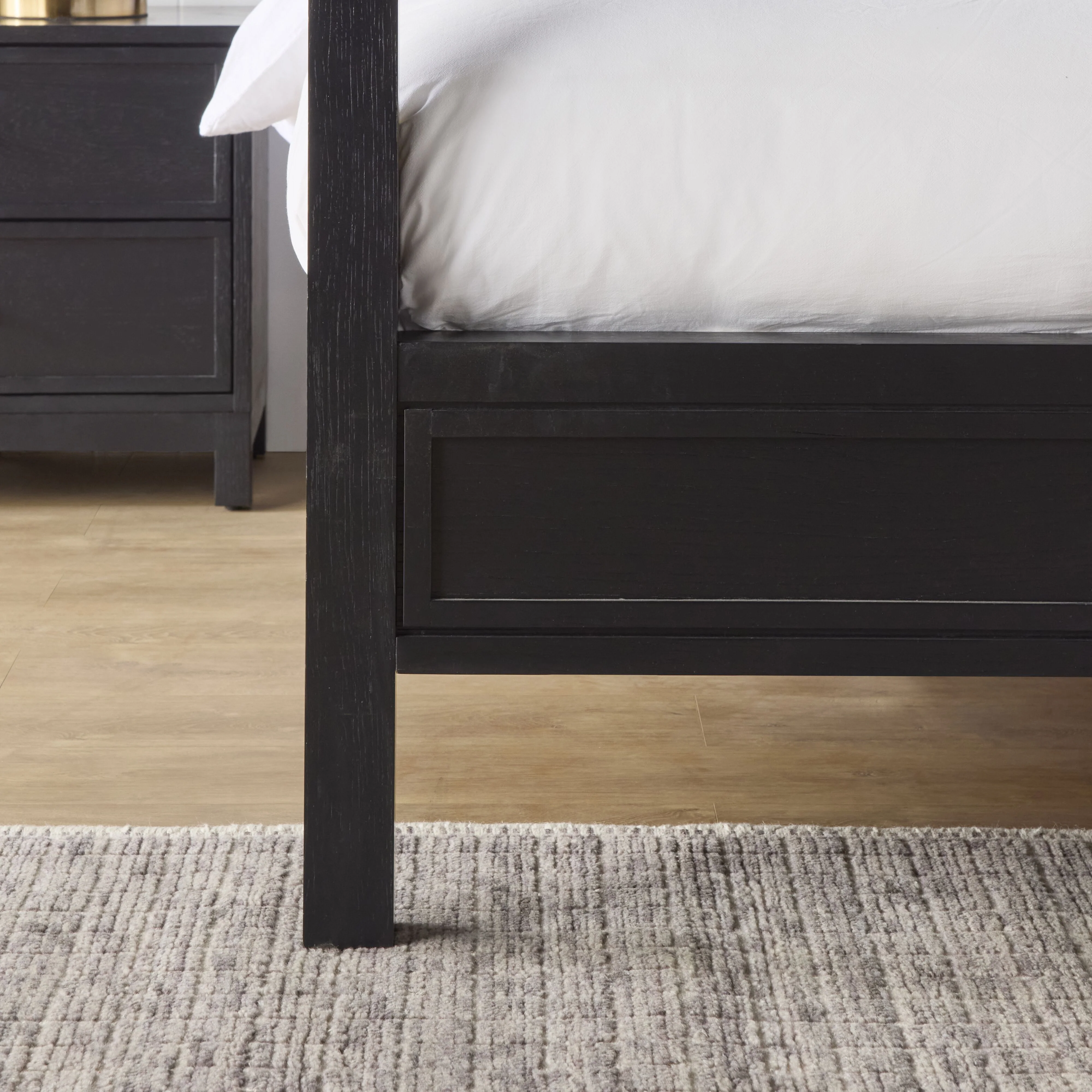 Avalon King Four Poster Bed Black - Image 12
