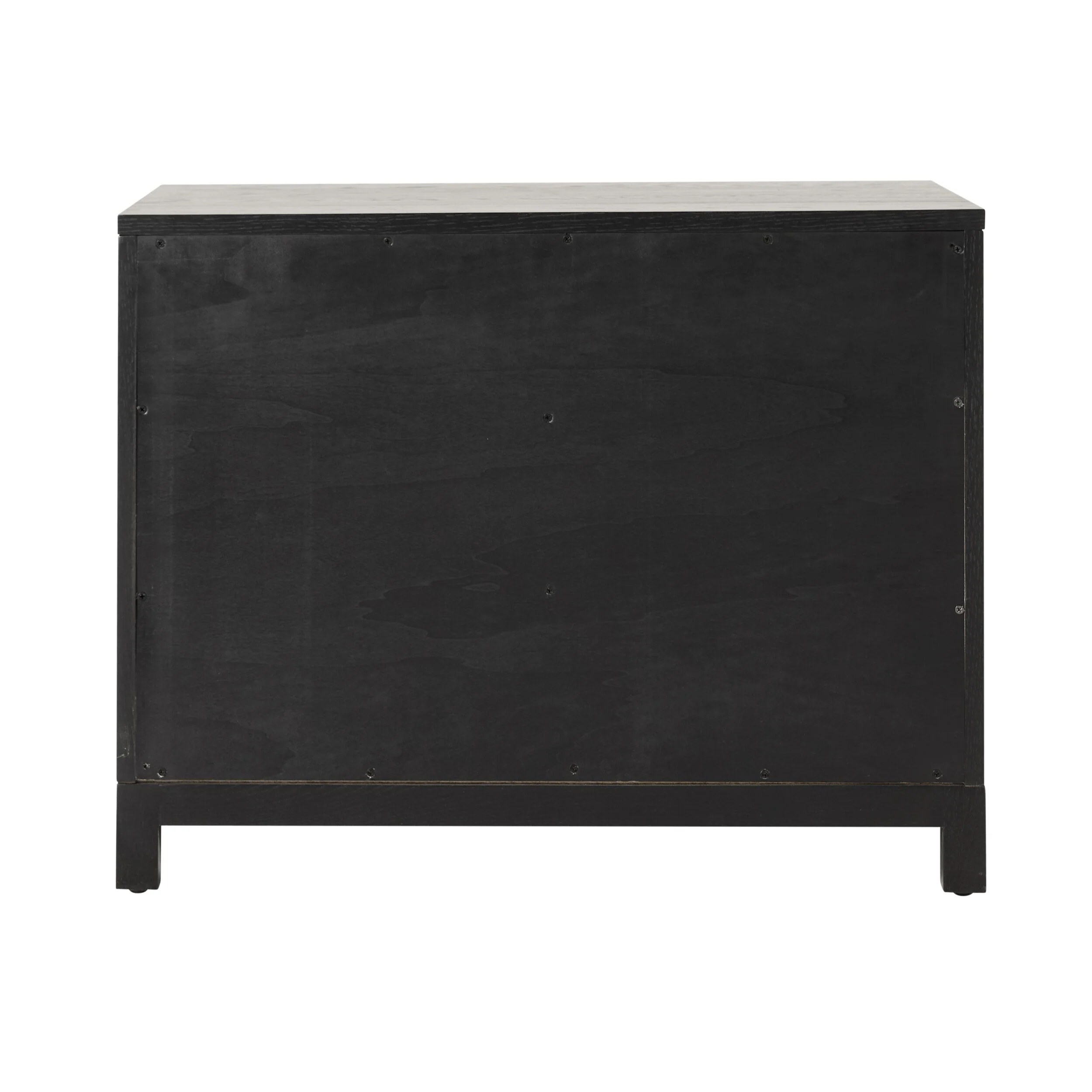 Avalon Large 2 Drawer Bedside Black - Image 5