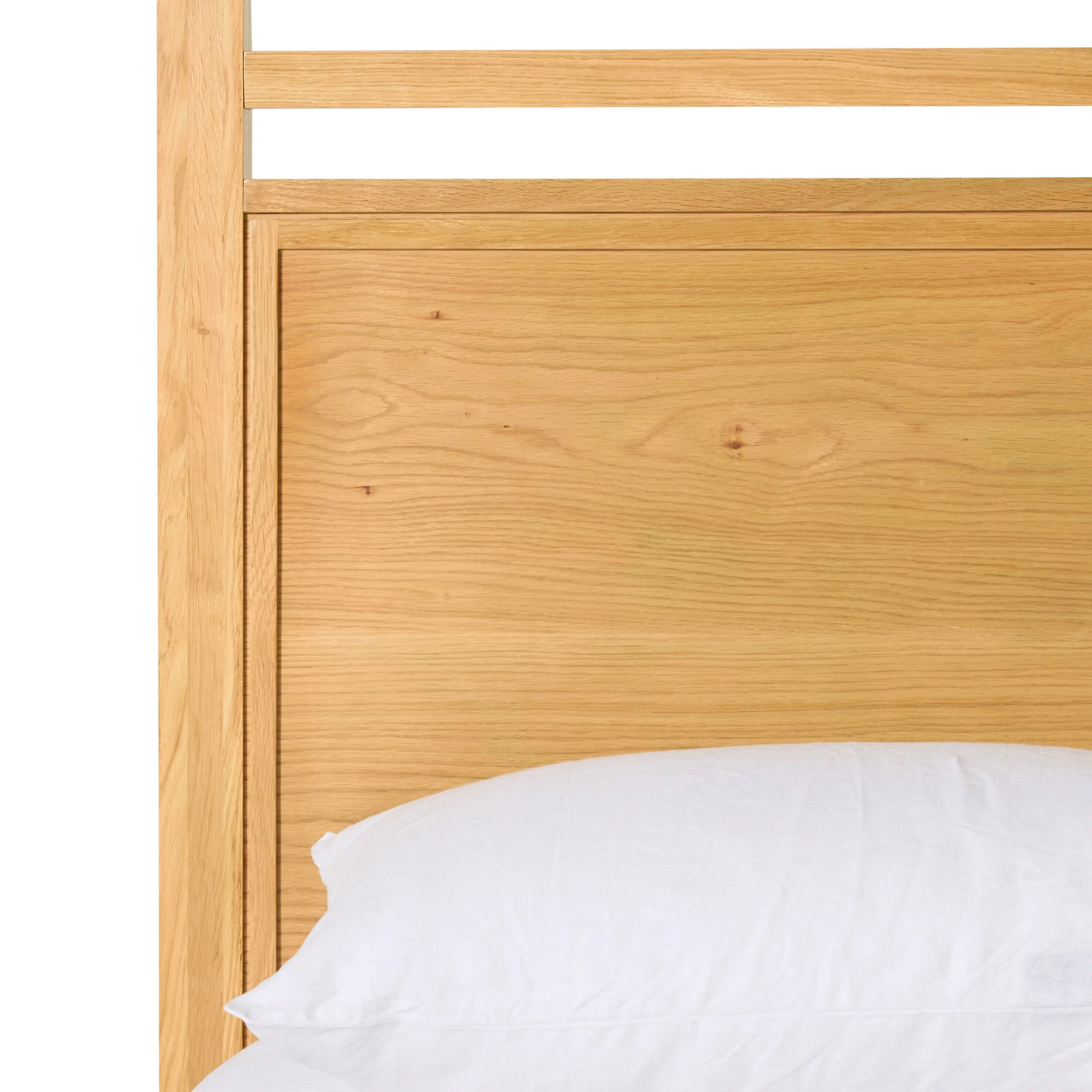 Avalon Queen Four Poster Bed Light Oak - Image 7