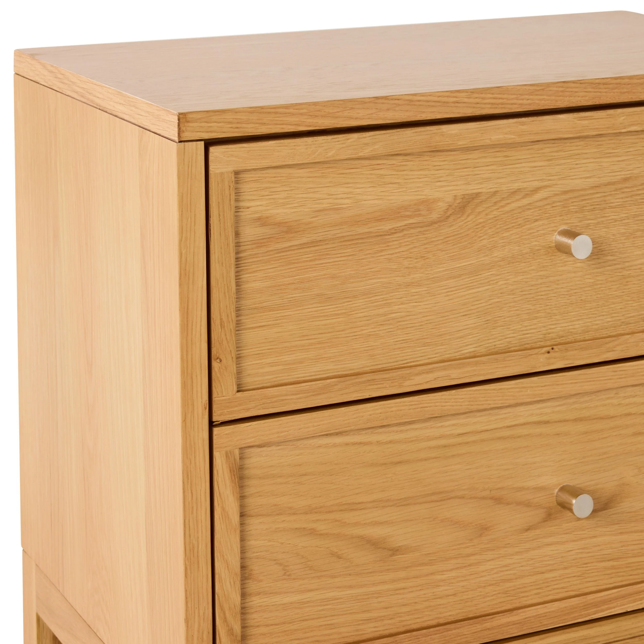 Avalon Small 2 Drawer Bedside Light Oak - Image 6
