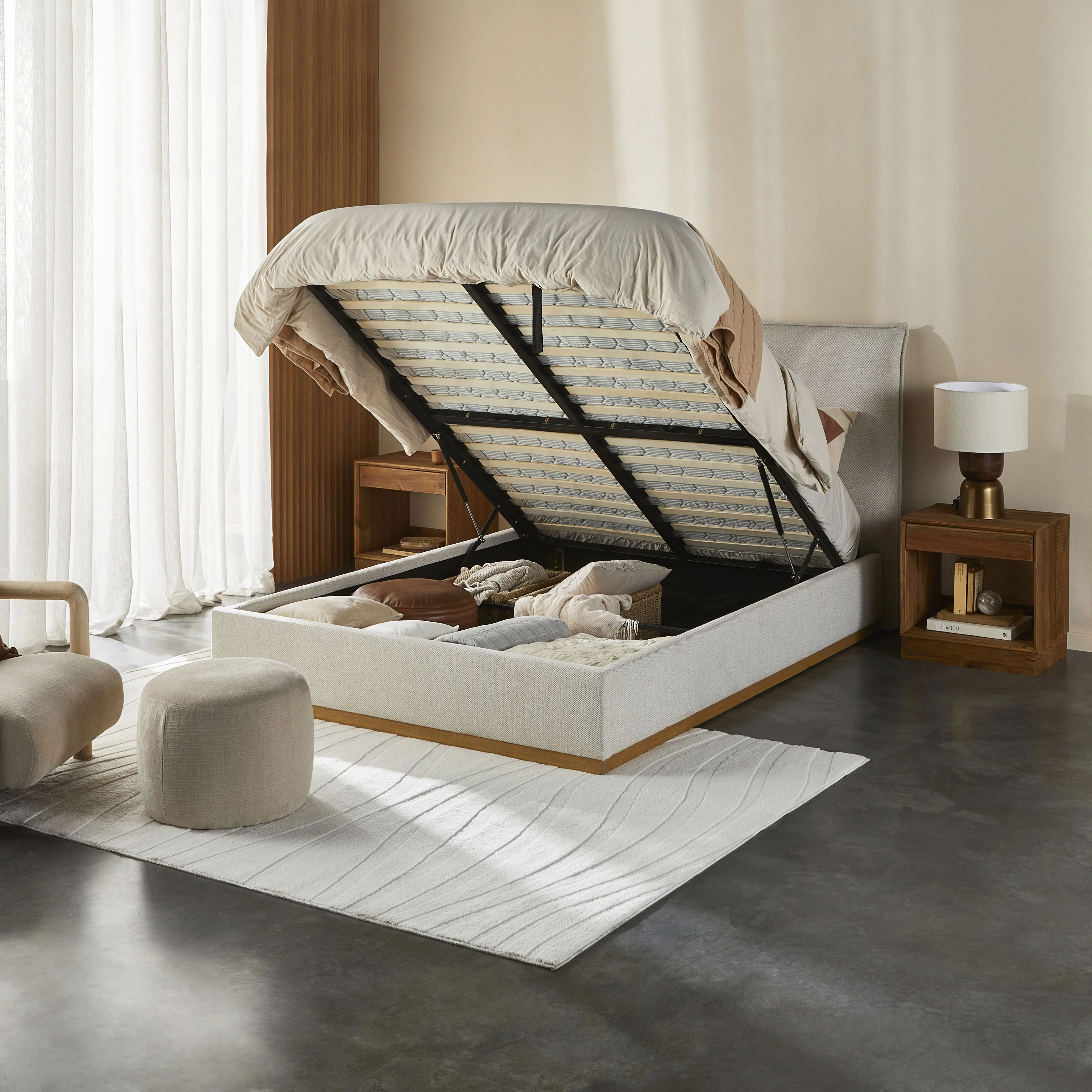 Avalonia Bed King Gas Lift - Image 16